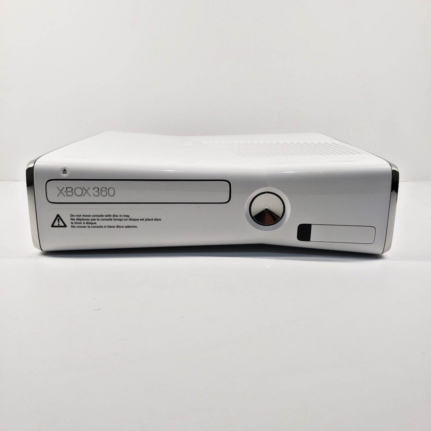 Xbox 360 Slim Custom White Console RGH 3 + Red LEDs, #4727
