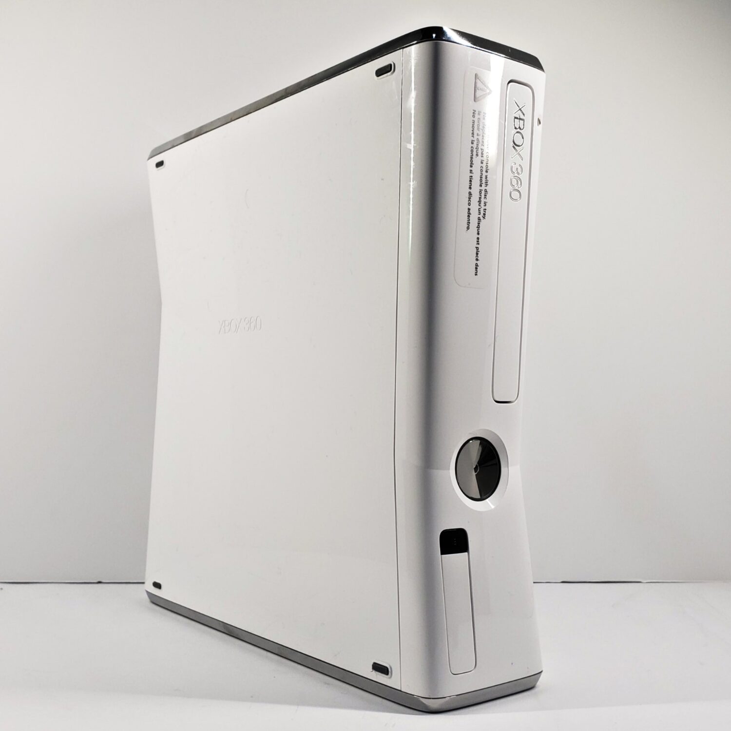 Xbox 360 Slim Custom White Console RGH 3 + Red LEDs, #4727