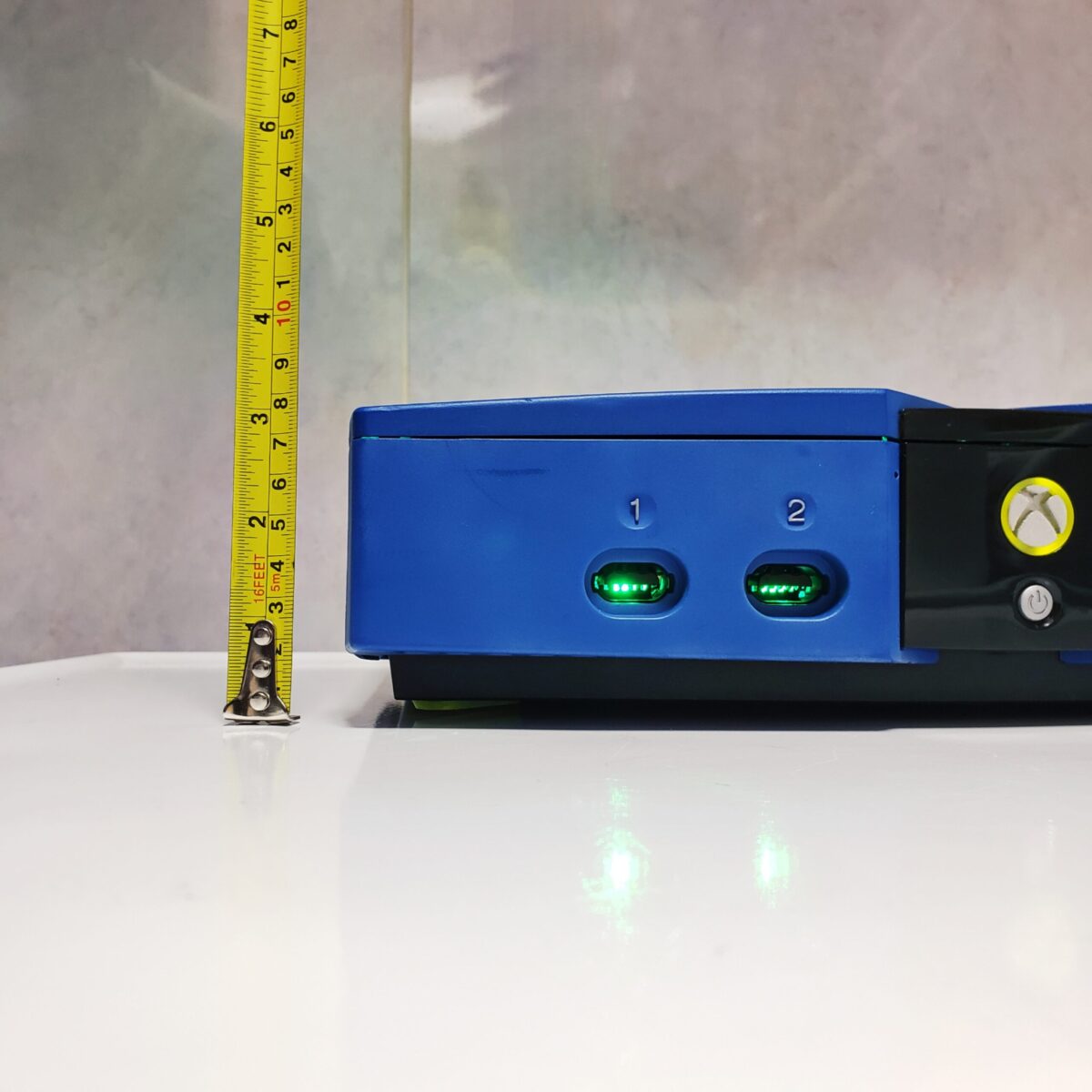 Custom Modded Royal Blue "Slim" Original Xbox with Cerbios - #5123