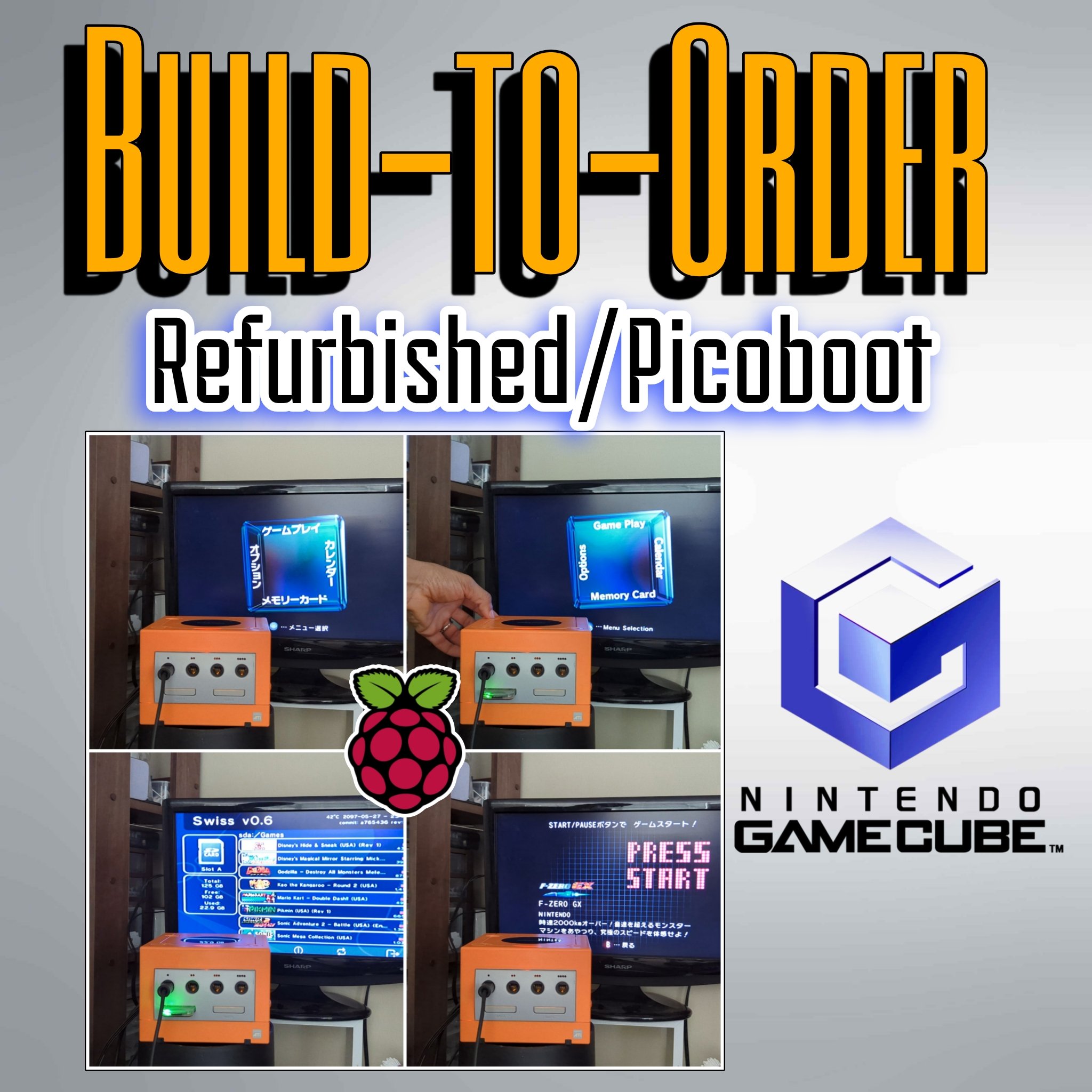 Build-to-Order: GameCube Picoboot | The Retro Hero