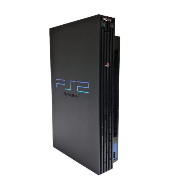 Modded Black Sony PlayStation 2 PS2 Fat, #5788 | The Retro Hero