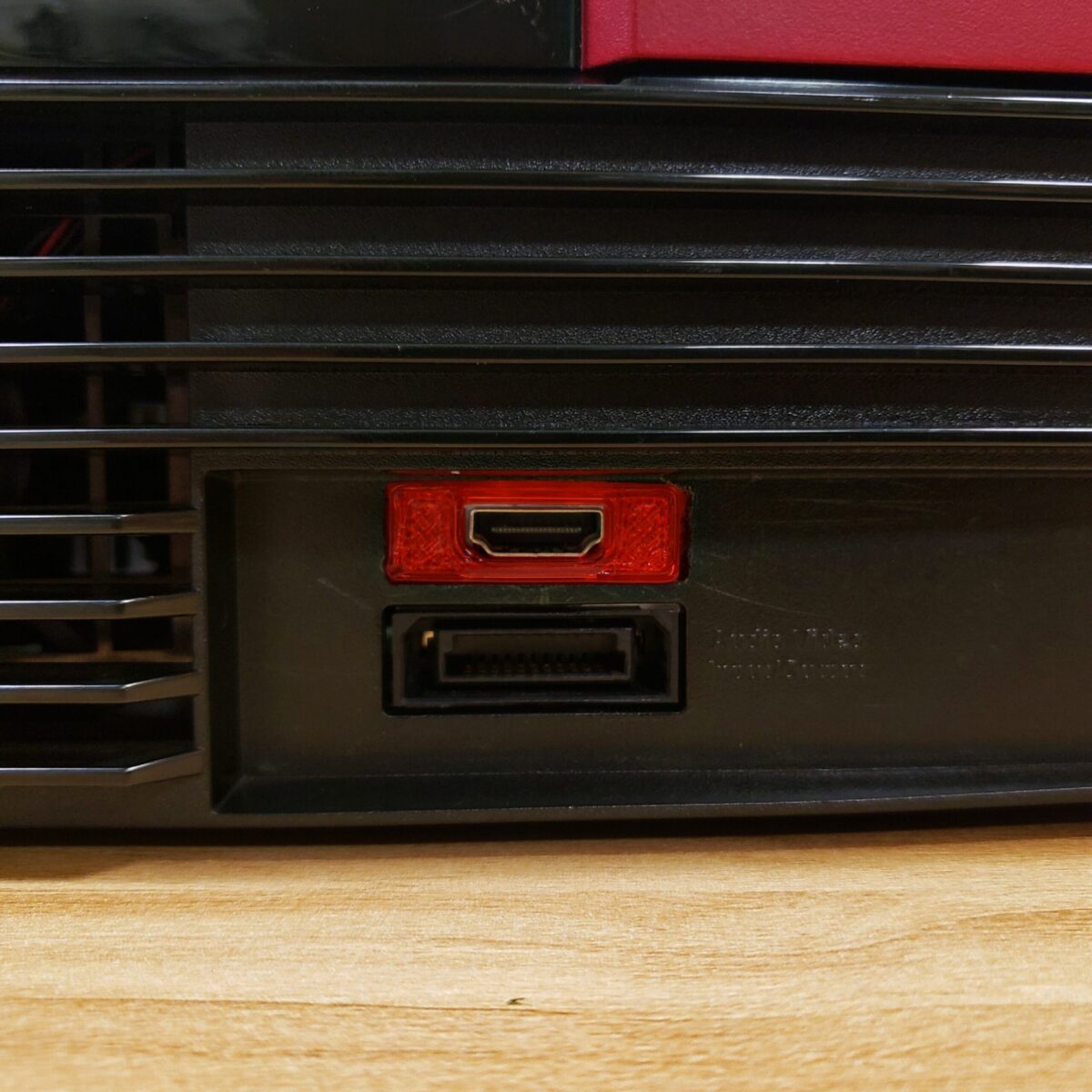 Custom Modded Crimson Red Original Xbox with HDMI and 2TB SSD, #6051