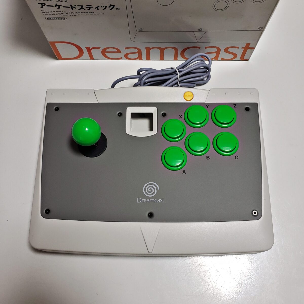 Sega Dreamcast Arcade Stick Controller with Box, #7036