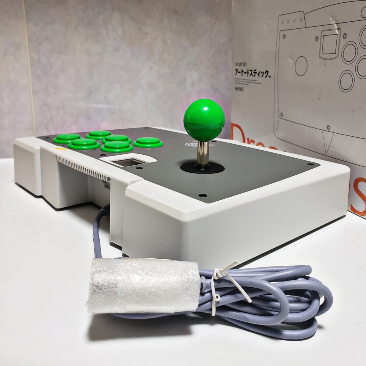 Sega Dreamcast Arcade Stick Controller with Box, #7036