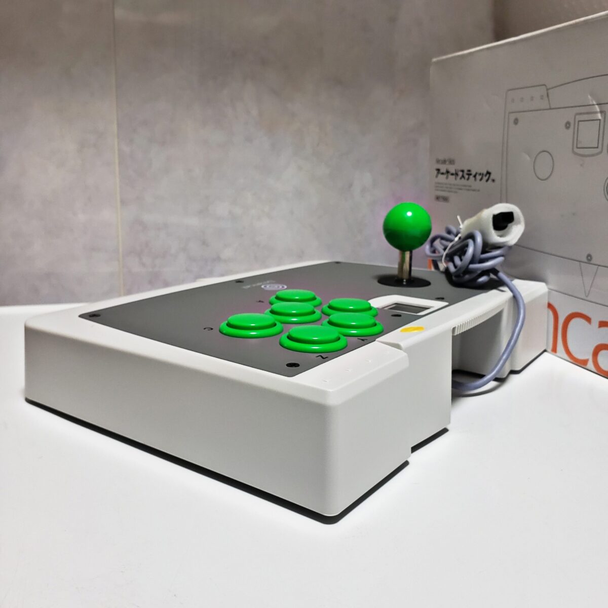 Sega Dreamcast Arcade Stick Controller with Box, #7036