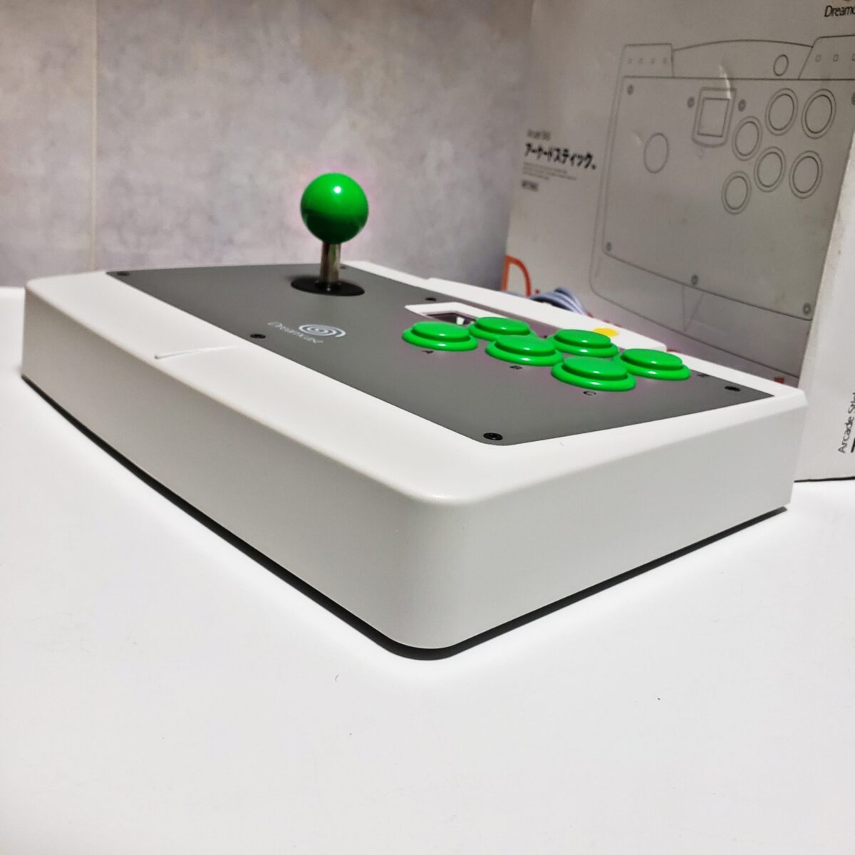 Sega Dreamcast Arcade Stick Controller with Box, #7036