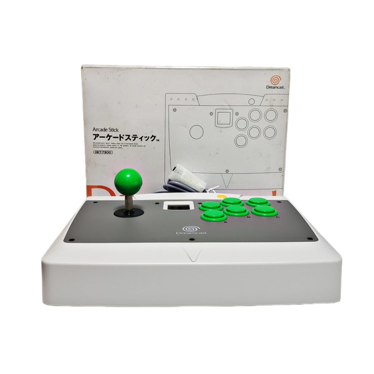 Sega Dreamcast Arcade Stick Controller with Box, #7036