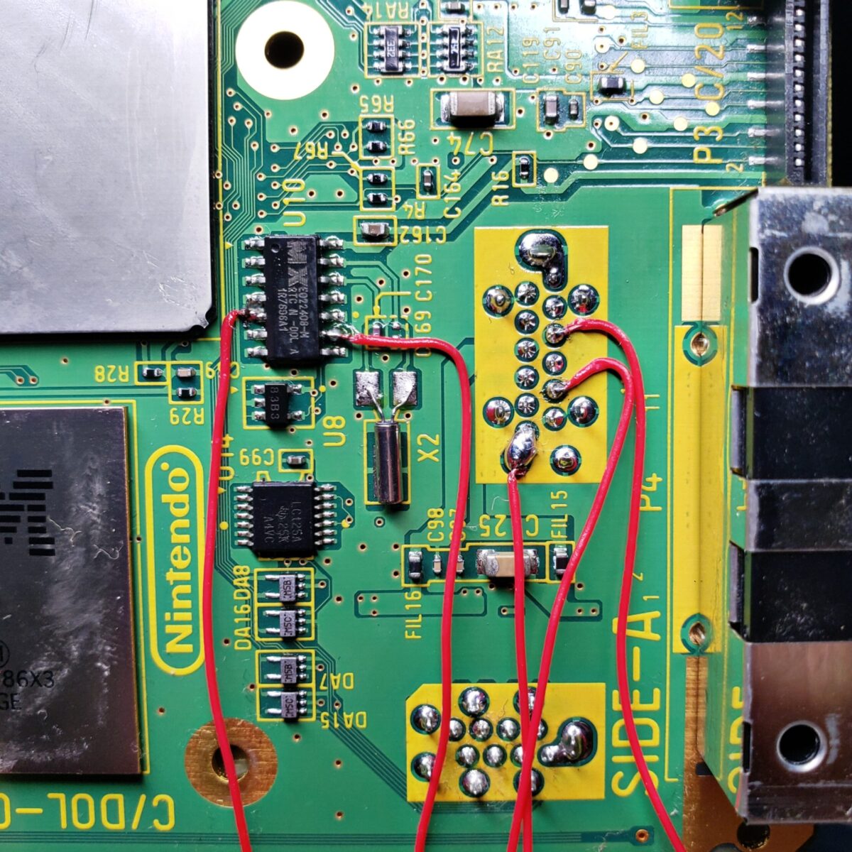 Custom Picoboot Modded Smoke Nintendo GameCube DOL-001 + Purple LEDs - #7612