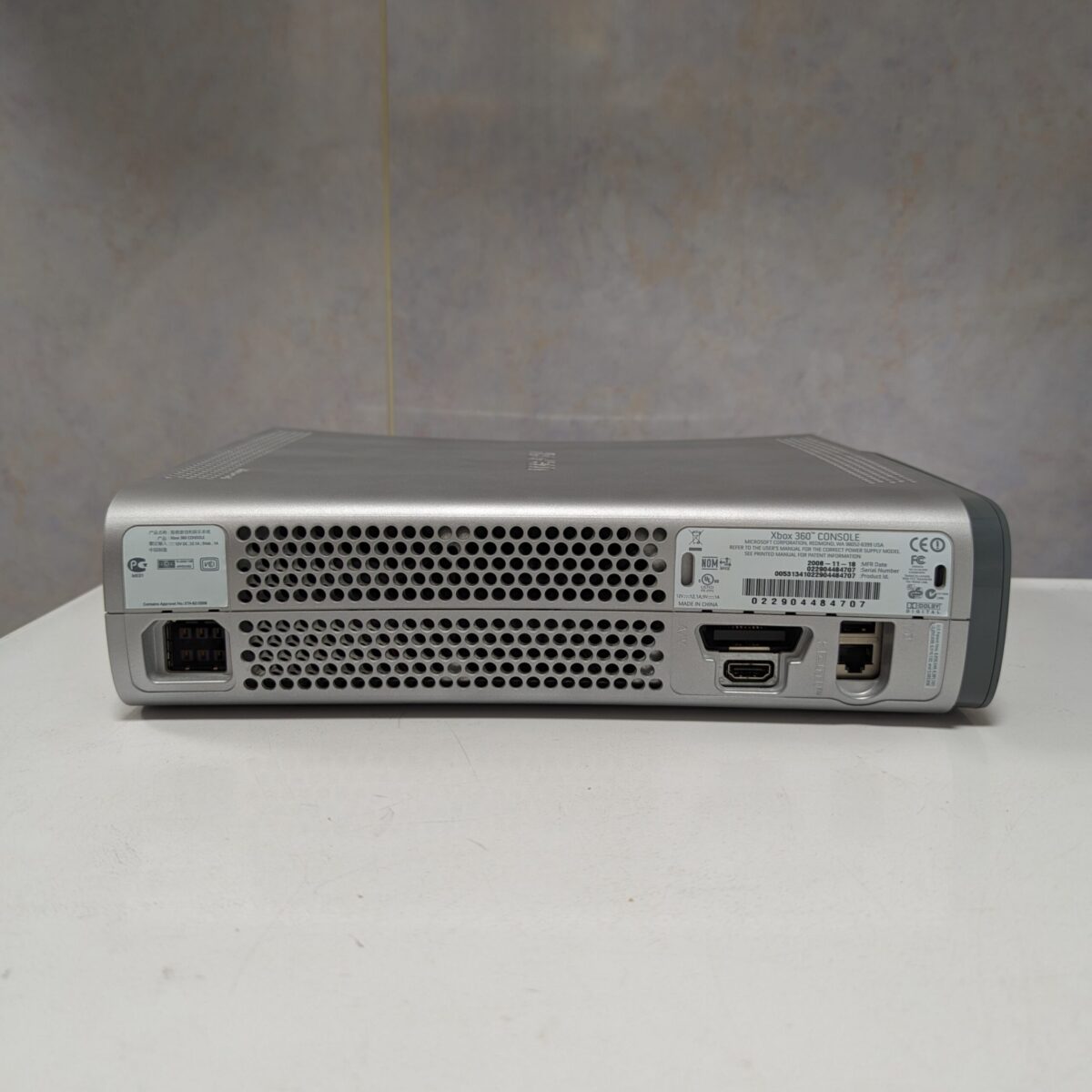 Custom RGH 3 Modded Silver Xbox 360 Fat, #7909