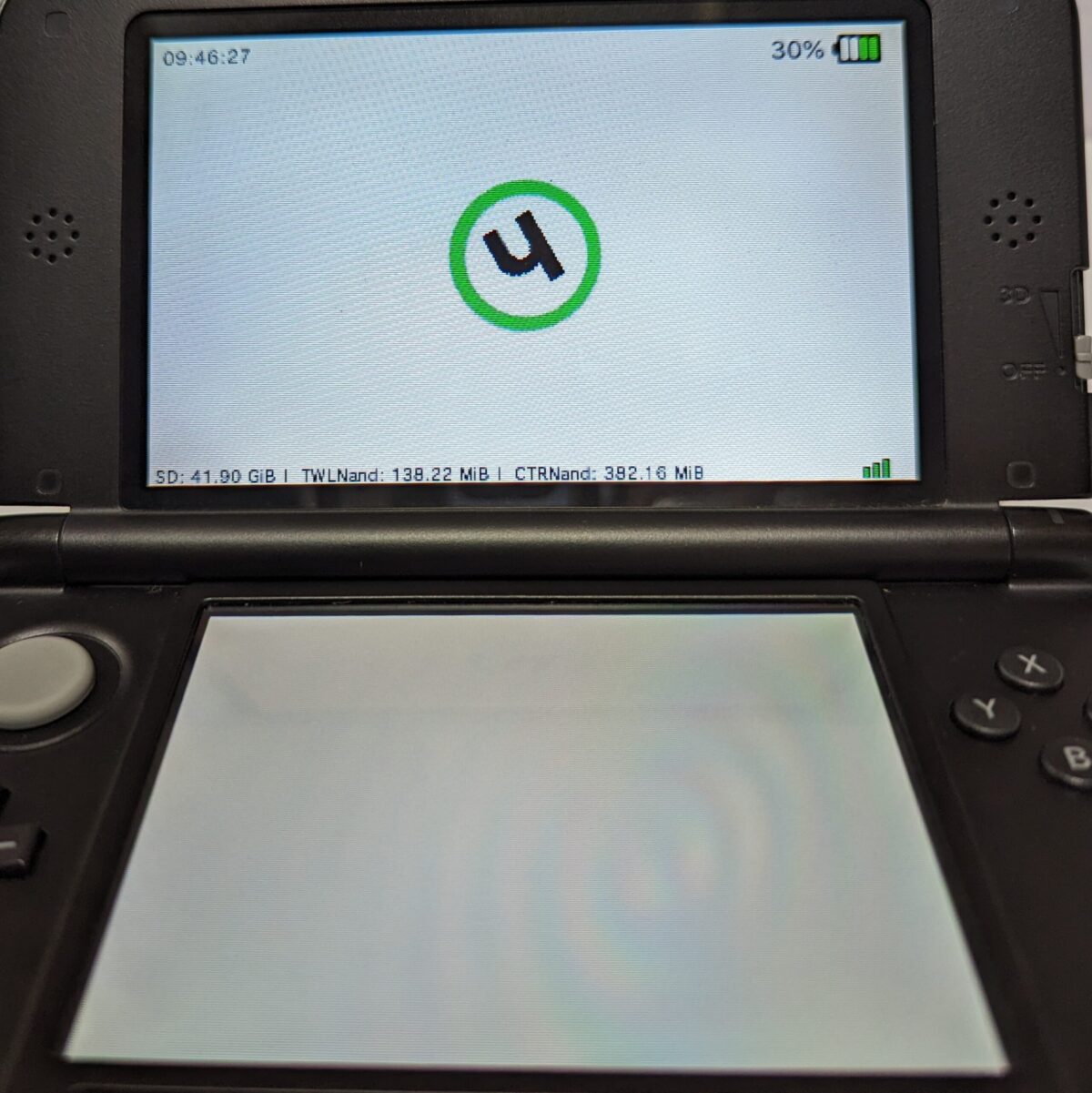 Modded Red/Black Nintendo 3DS LL/XL - #9024