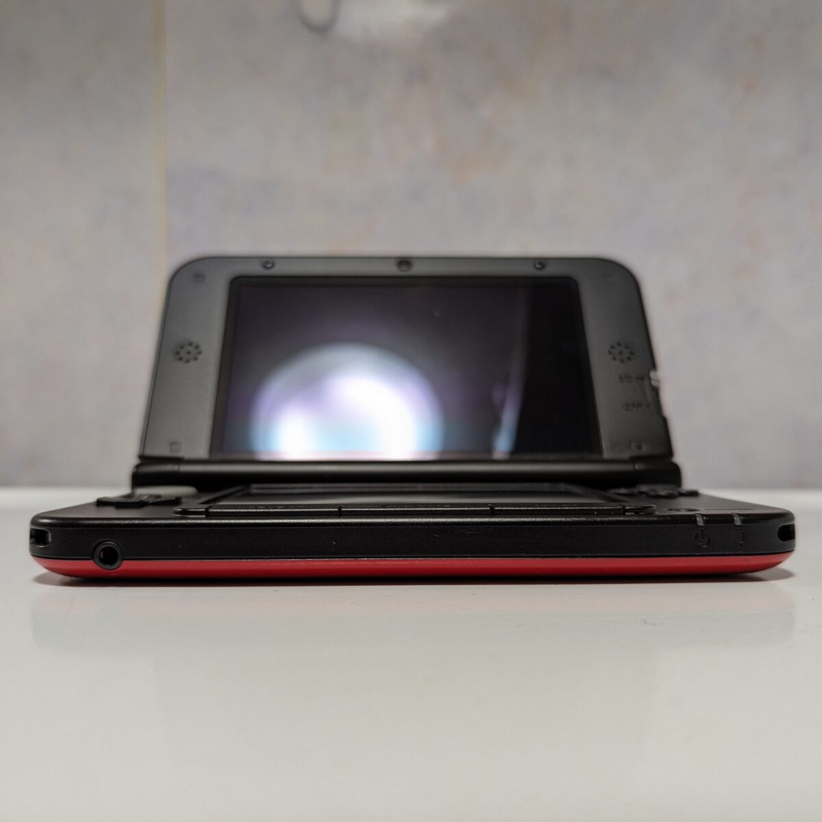 Modded Red/Black Nintendo 3DS LL/XL - #9024