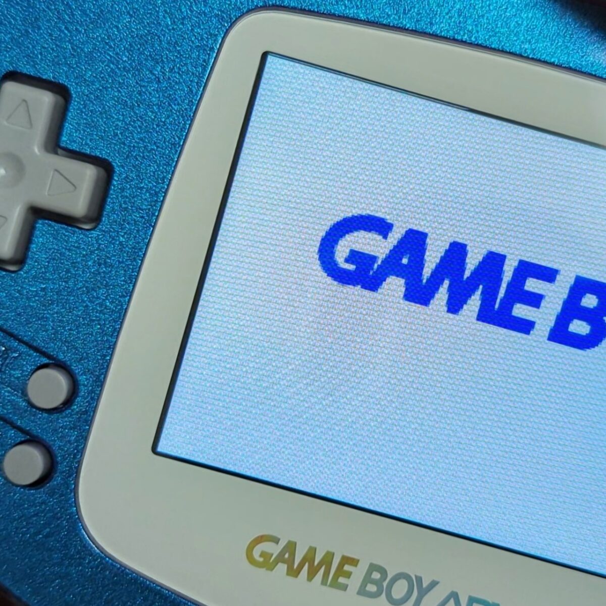 Chameleon Purple/Blue Game Boy Advance (GBA) with IPS LCD - #10399