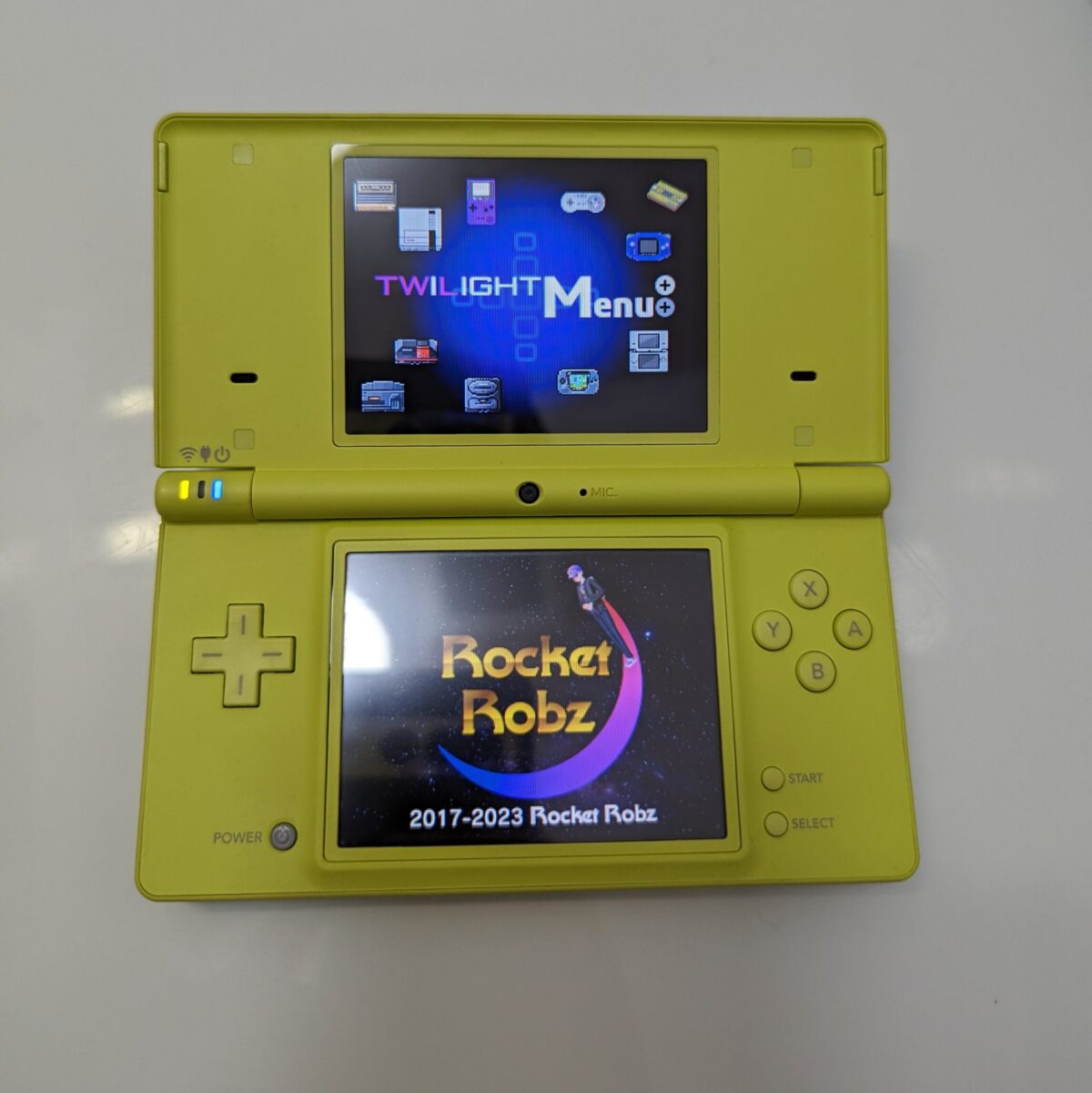 Modded Nintendo DSi – Lime Green (Japan Import) | The Retro Hero
