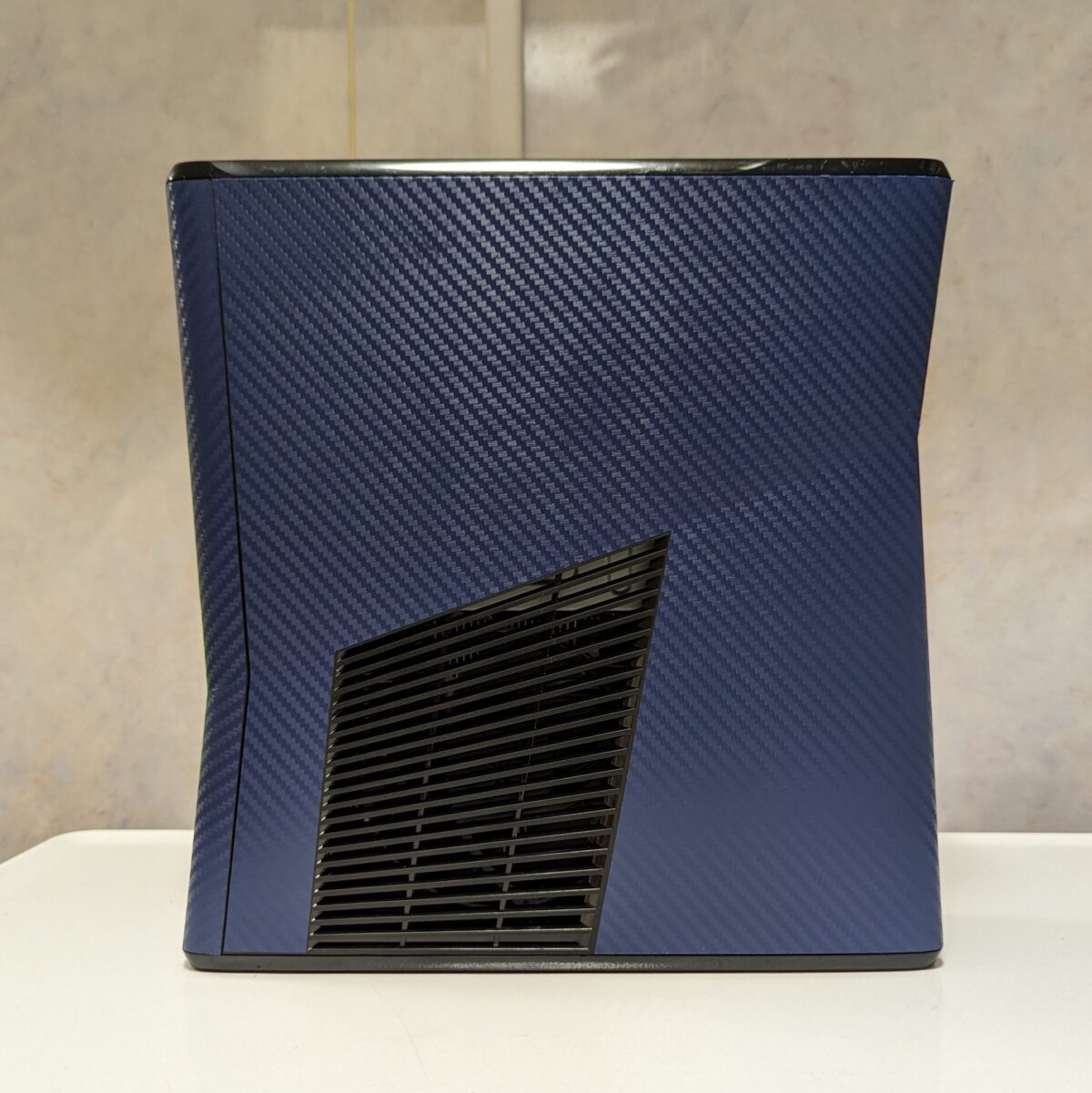 RGH 3 Modded Blue Carbon Fiber 250GB Xbox 360 Slim - #10334