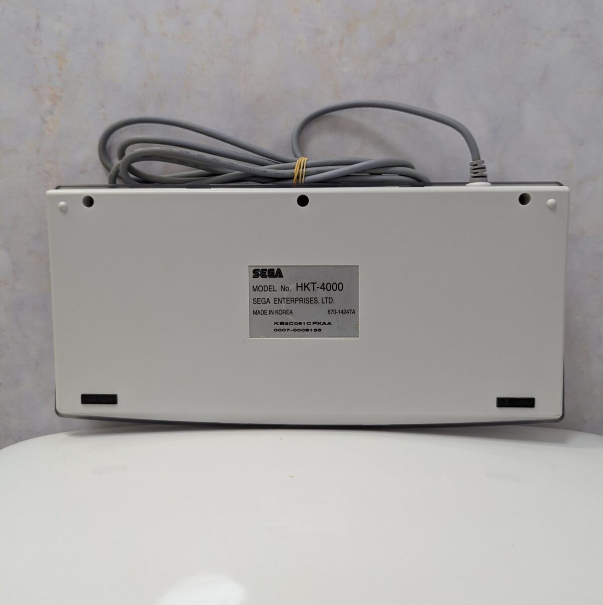 Sega Dreamcast Keyboard HKT-4000 Clear Skeleton (2000) - #11995