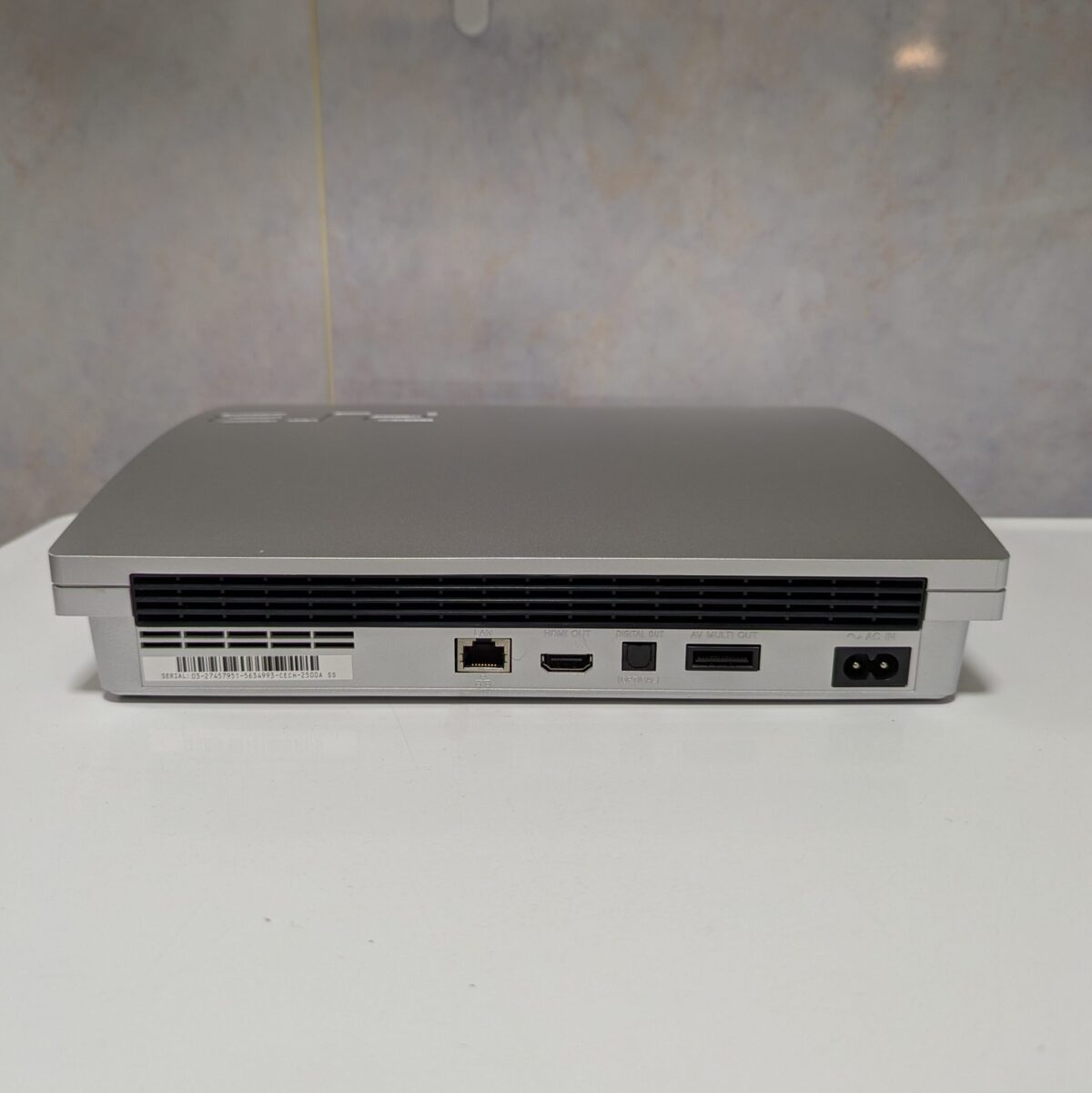 Refurbished Silver PlayStation 3 (PS3) 500GB with Evilnat CFW