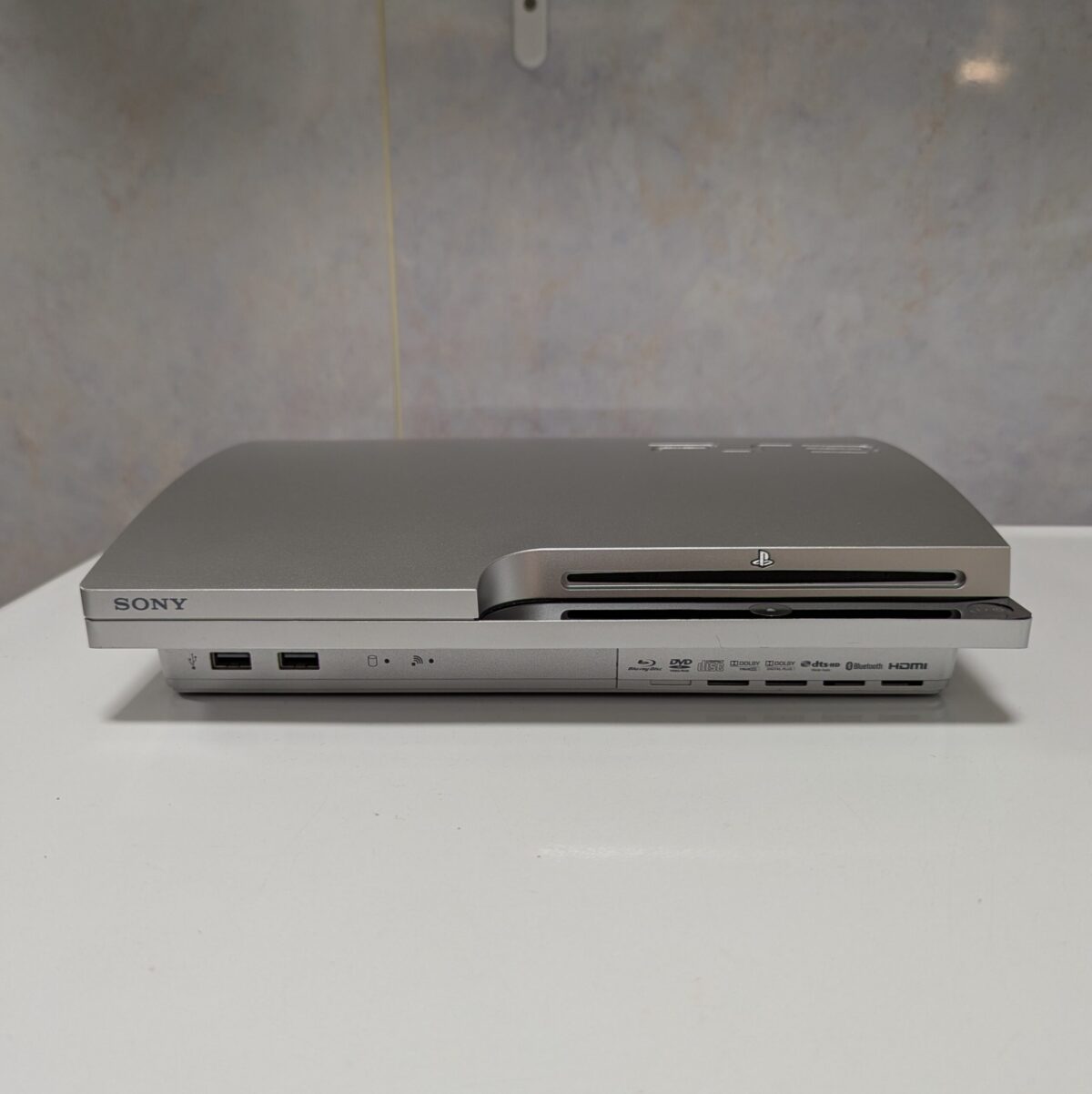 Refurbished Silver PlayStation 3 (PS3) 500GB with Evilnat CFW