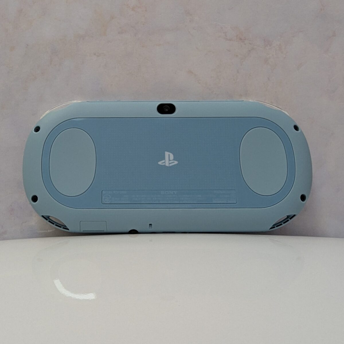 Restored & Modded White/Light Blue PS Vita (PCH-2000)