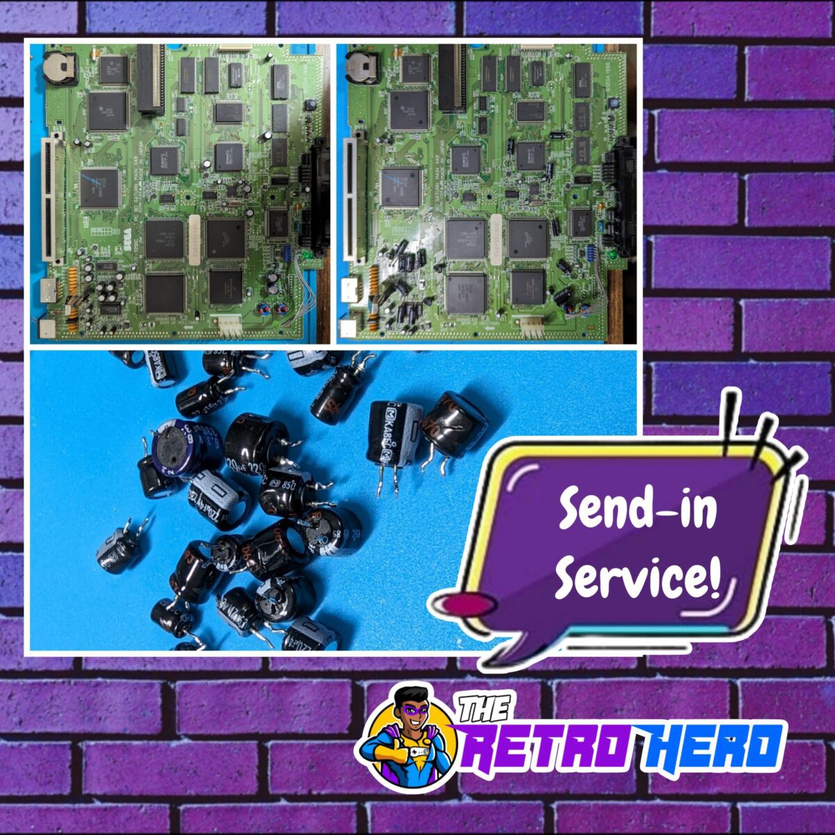 Send-In Service: Retro Console Refurbishment