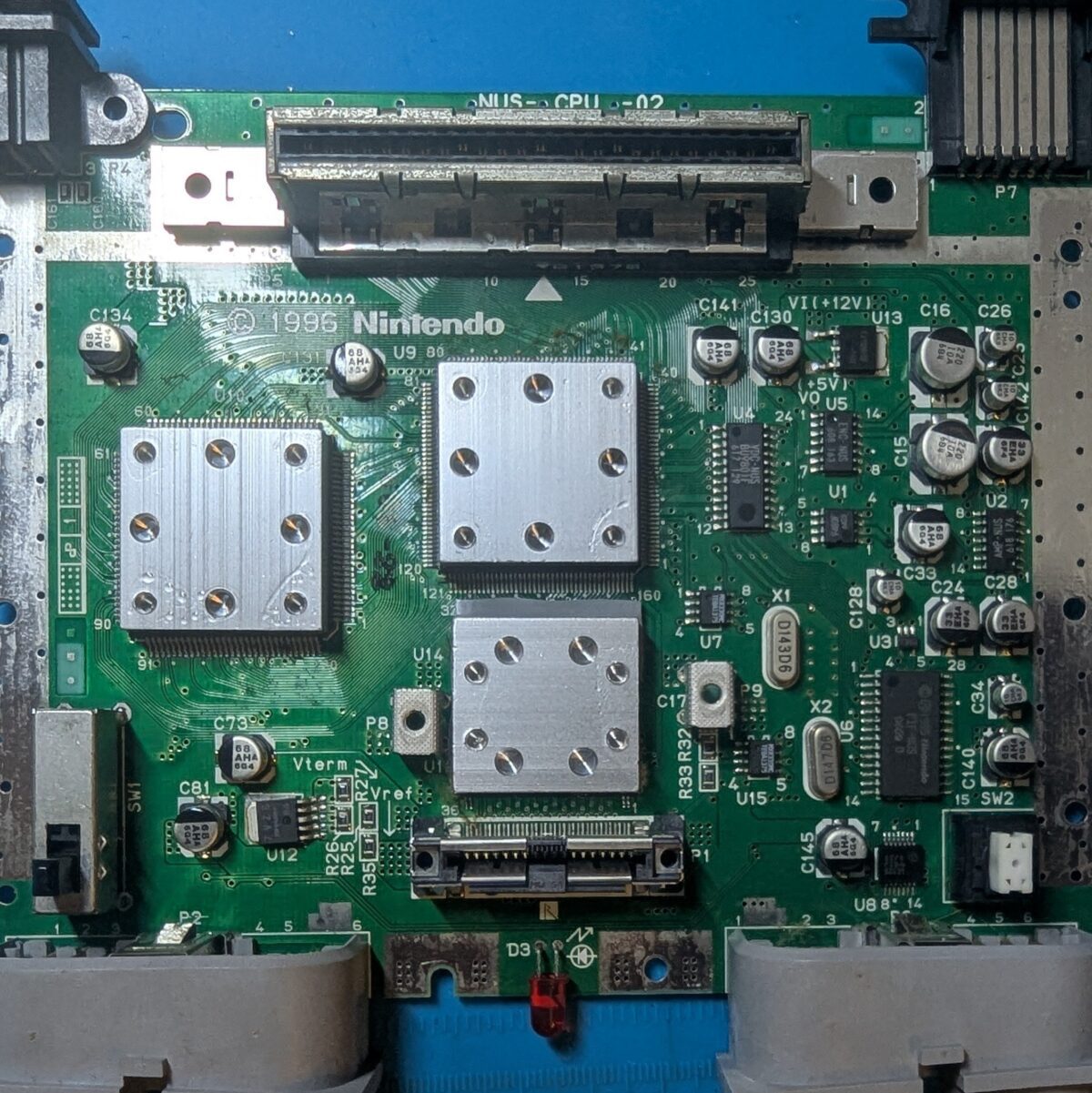 Refurbished Custom Mario-Themed Nintendo 64 (N64), USB-C Powered