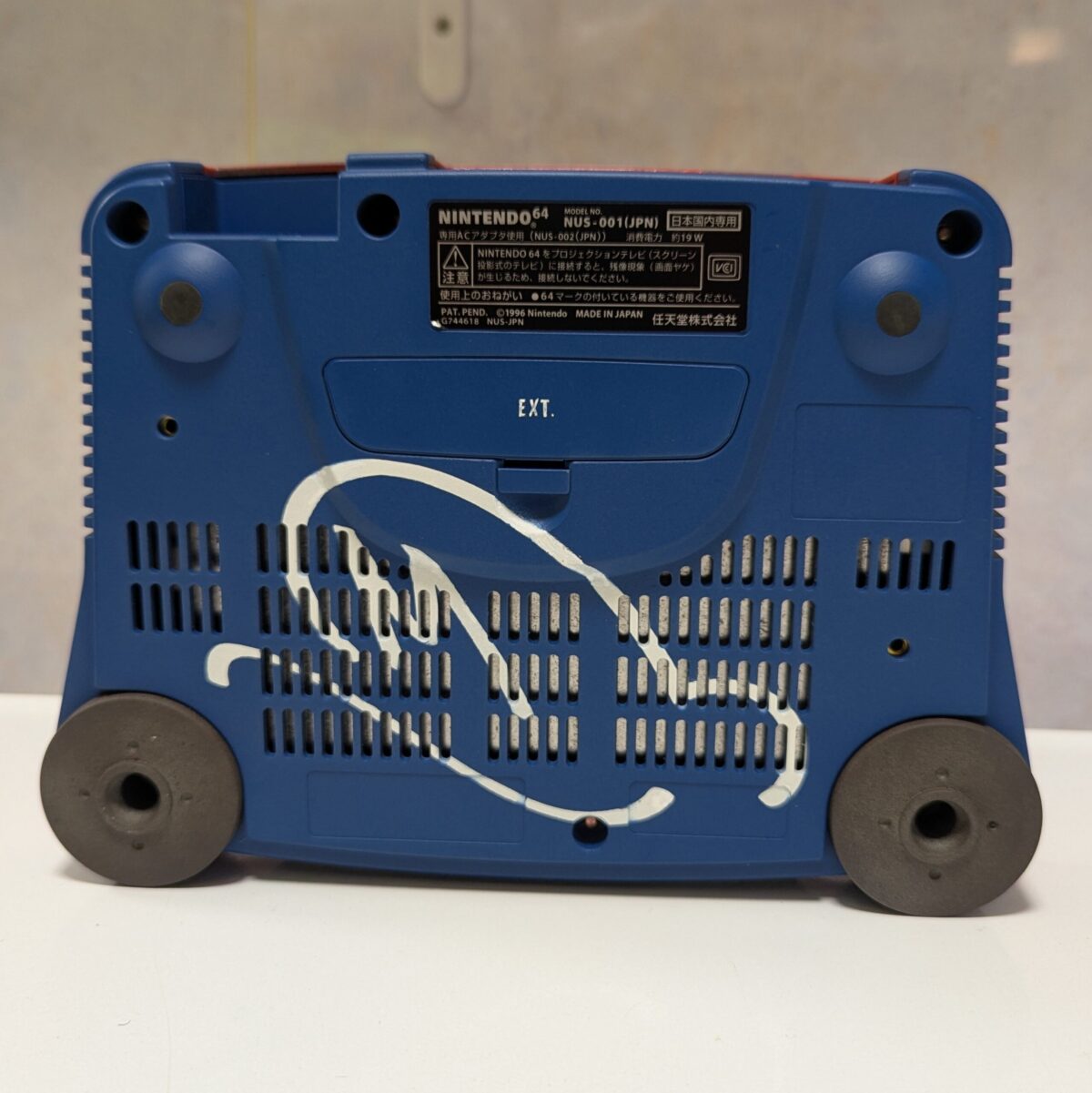 Refurbished Custom Mario-Themed Nintendo 64 (N64), USB-C Powered