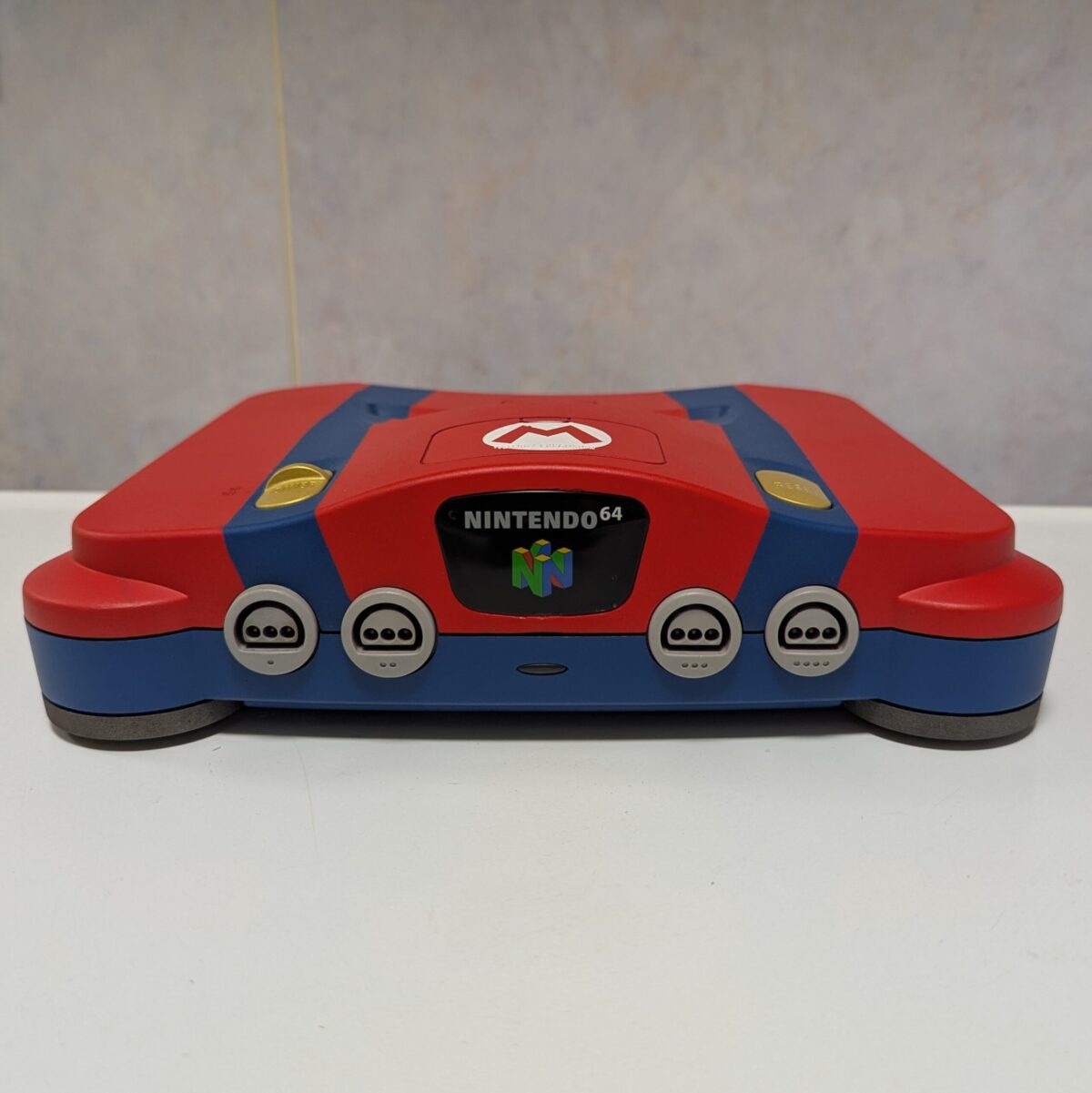 Refurbished Custom Mario-Themed Nintendo 64 (N64), USB-C Powered