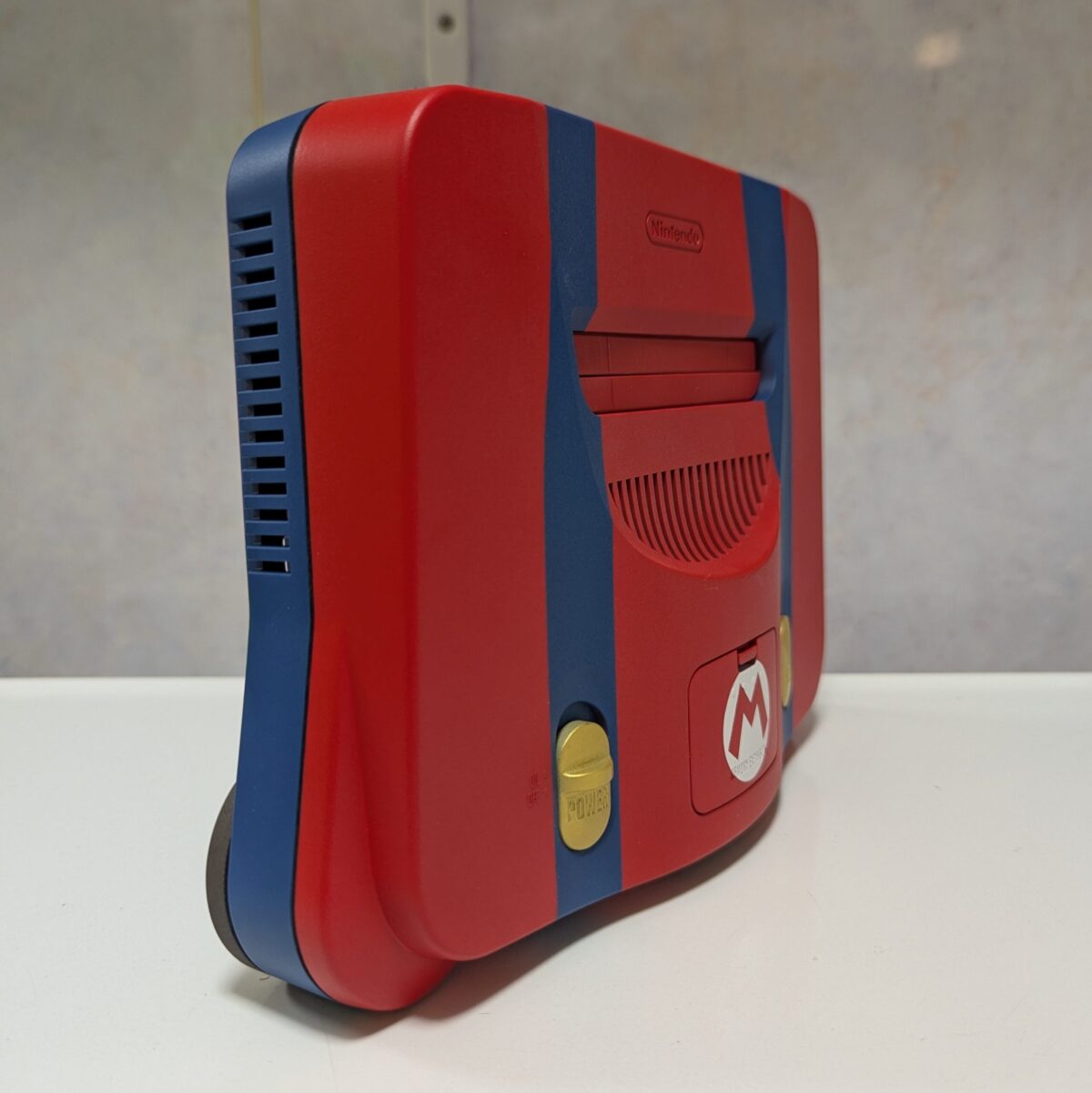 Refurbished Custom Mario-Themed Nintendo 64 (N64), USB-C Powered