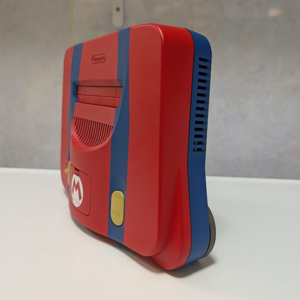 Refurbished Custom Mario-Themed Nintendo 64 (N64), USB-C Powered