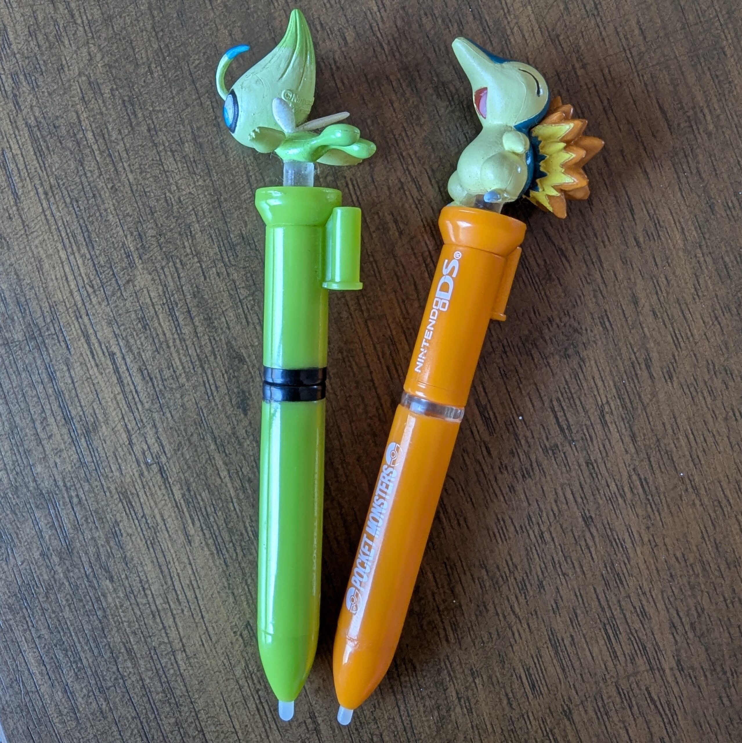 official-nintendo-pokemon-diamond-pearl-expandable-stylus-pens-celebi-cyndaquil