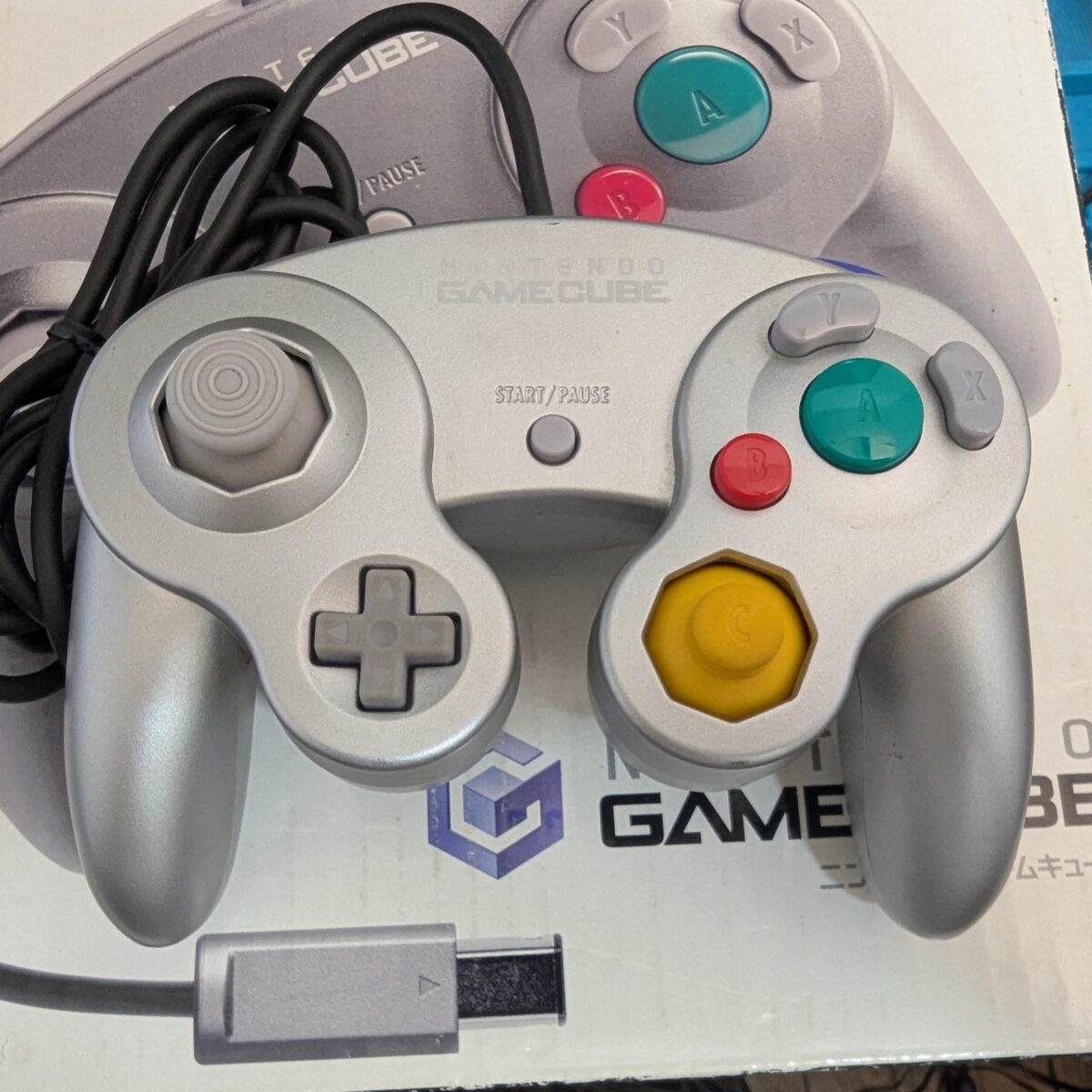 Boxed Silver Nintendo GameCube - PicoBoot Modded (Region Switchable)