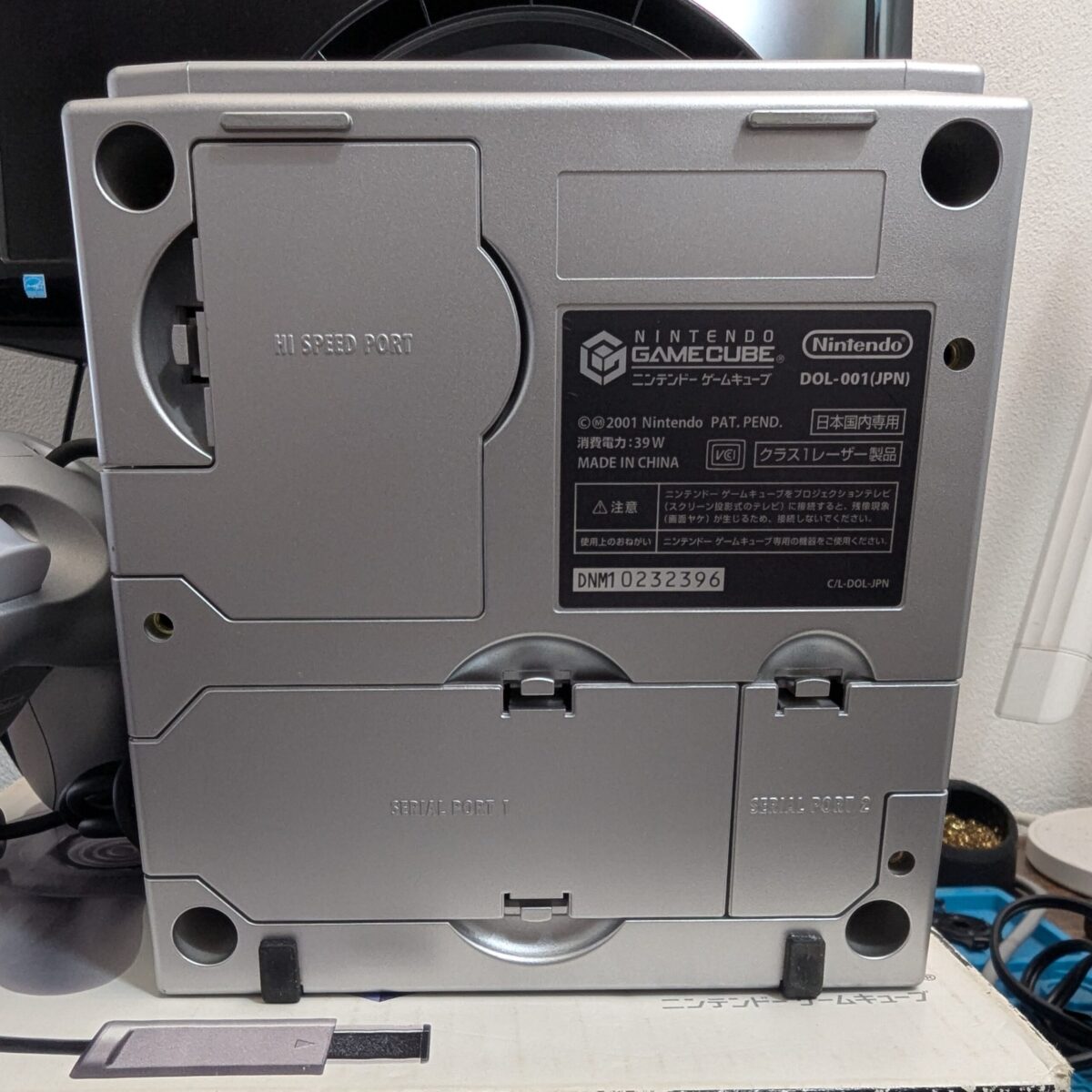 Boxed Silver Nintendo GameCube - PicoBoot Modded (Region Switchable)