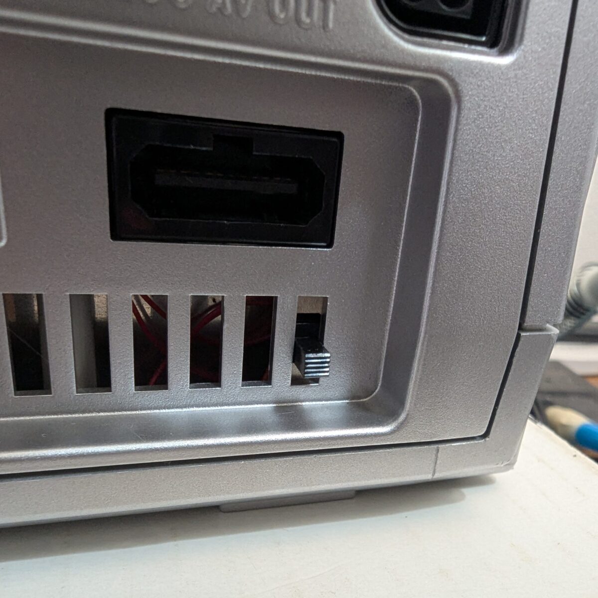 Boxed Silver Nintendo GameCube - PicoBoot Modded (Region Switchable)