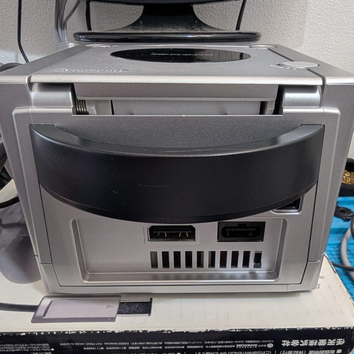 Boxed Silver Nintendo GameCube - PicoBoot Modded (Region Switchable)