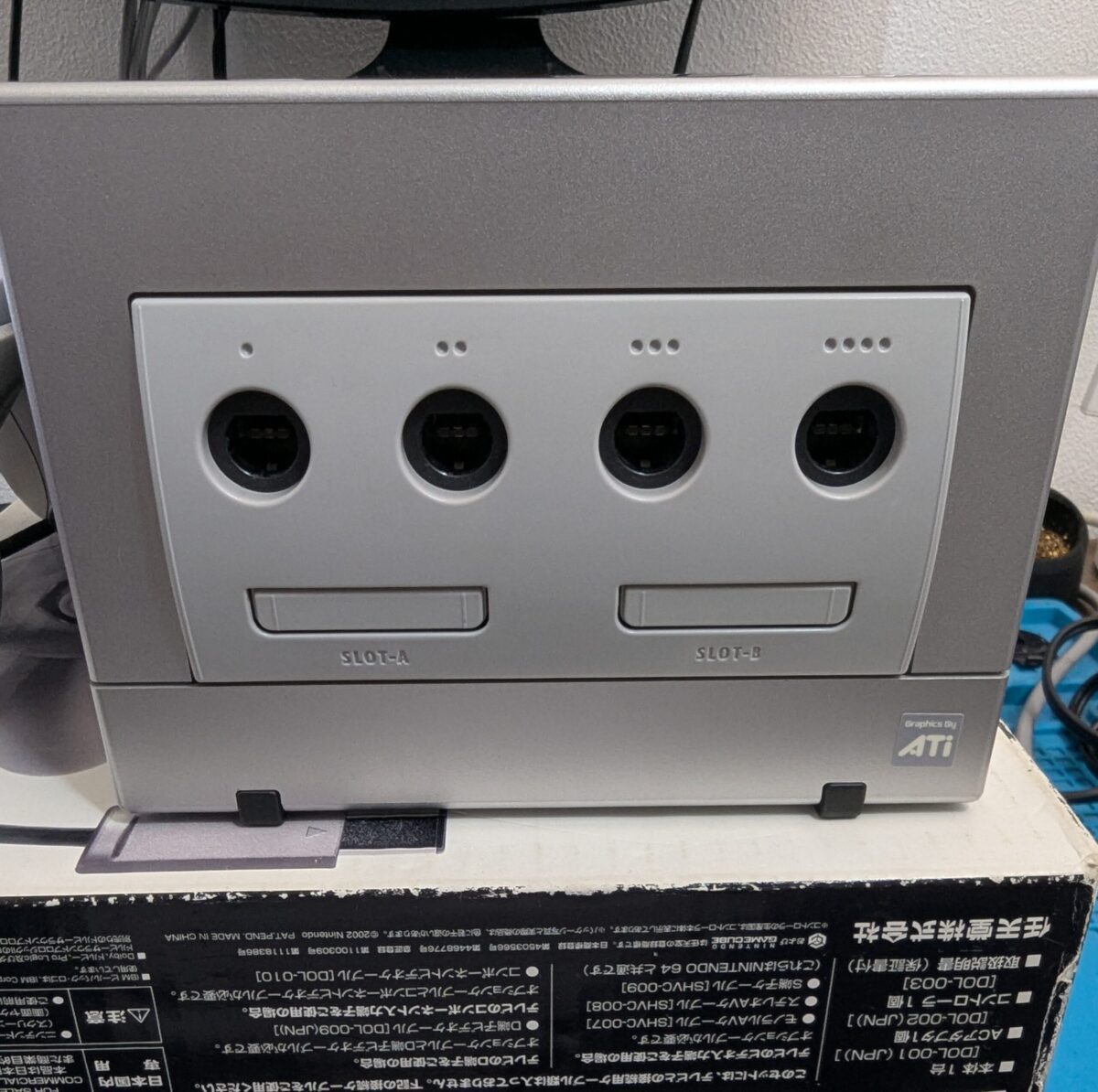 Boxed Silver Nintendo GameCube - PicoBoot Modded (Region Switchable)