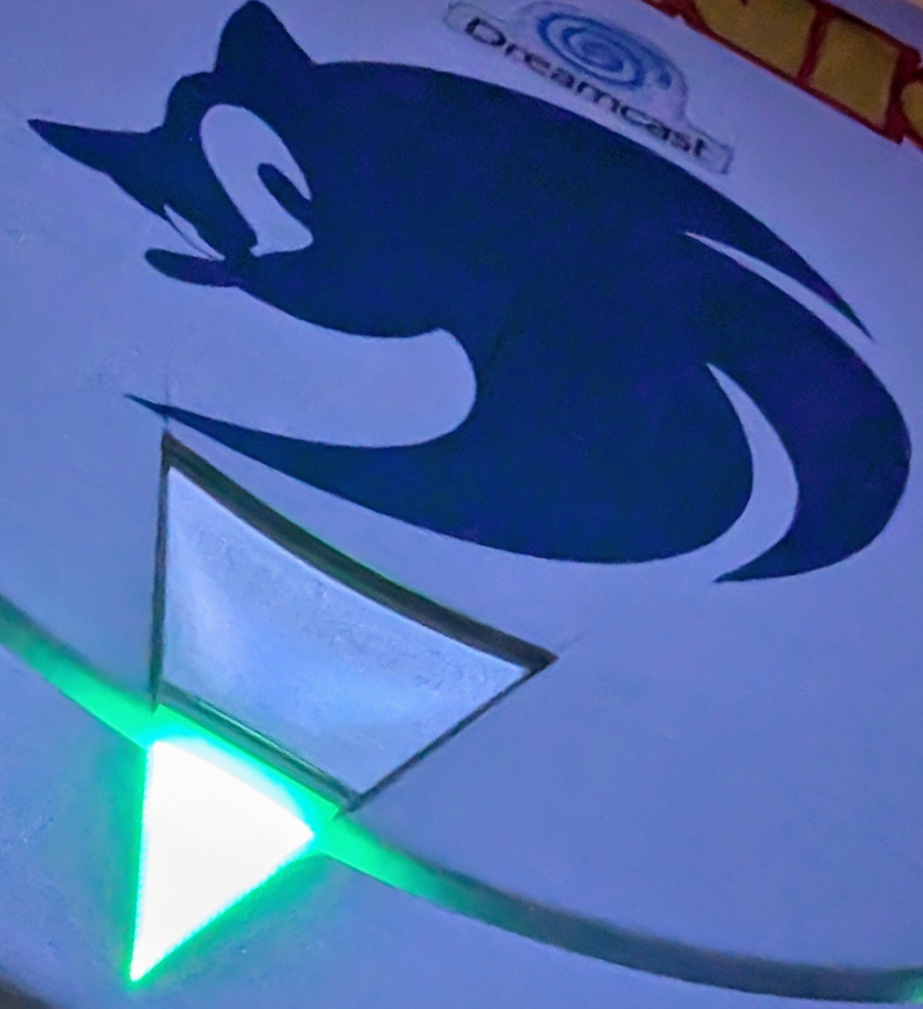 Custom Sonic Themed SEGA Dreamcast - Refurbished, GDEMU Modded