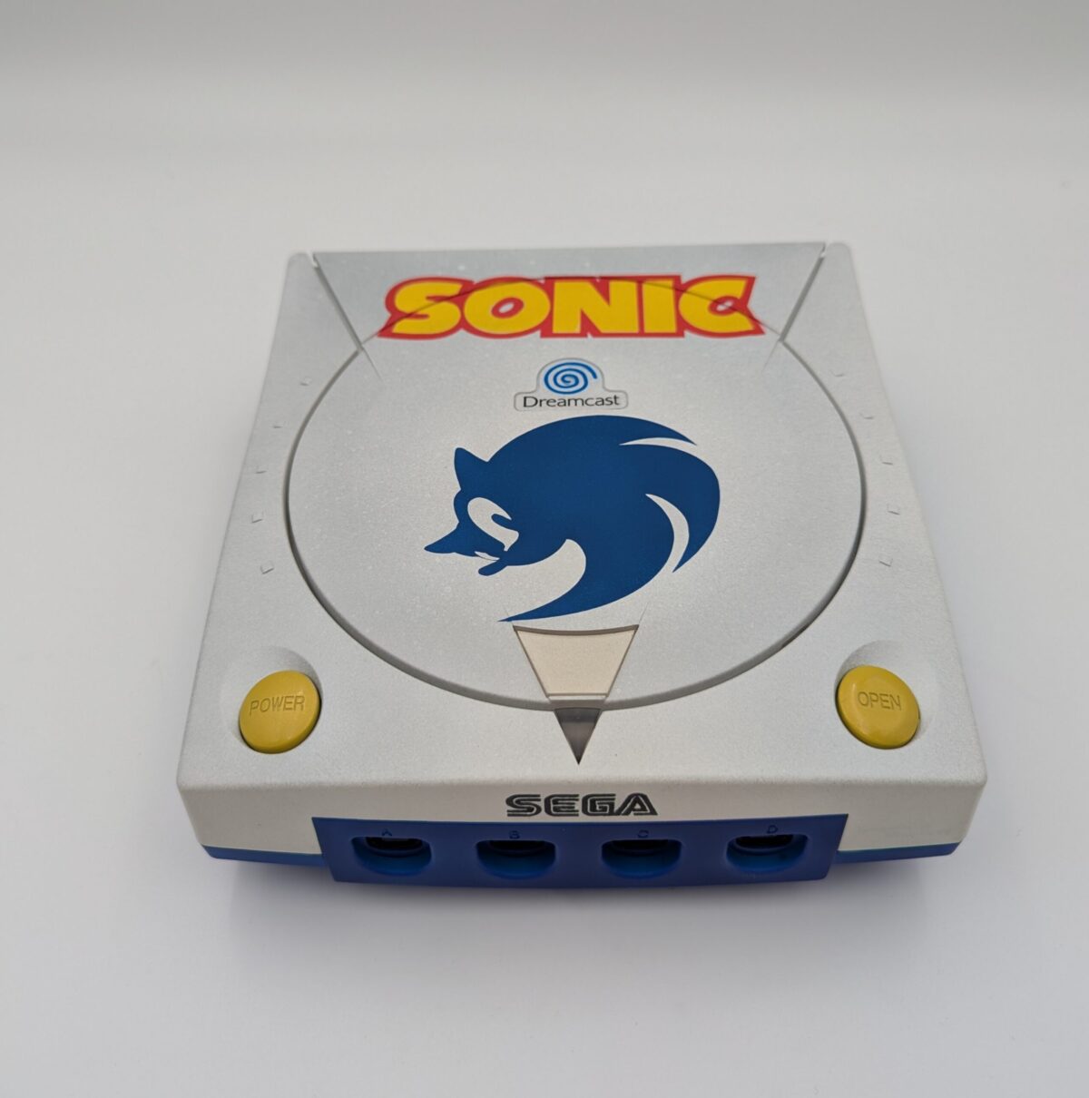 Custom Sonic Themed SEGA Dreamcast - Refurbished, GDEMU Modded
