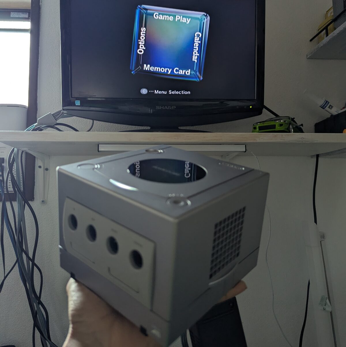 Refurbished Platinum PicoBoot Modded GameCube