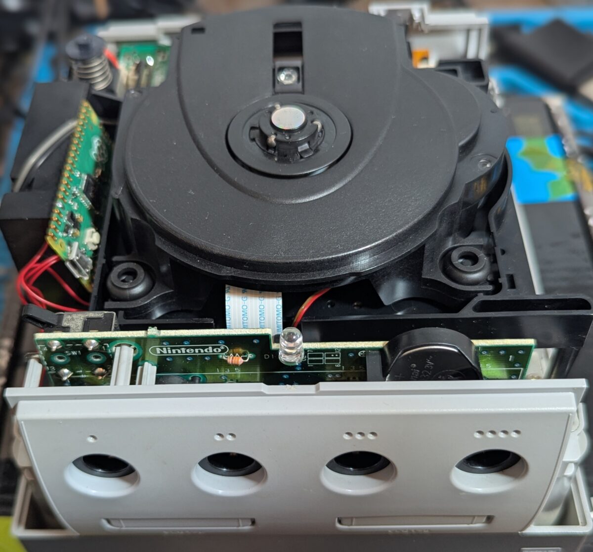 Refurbished Platinum PicoBoot Modded GameCube