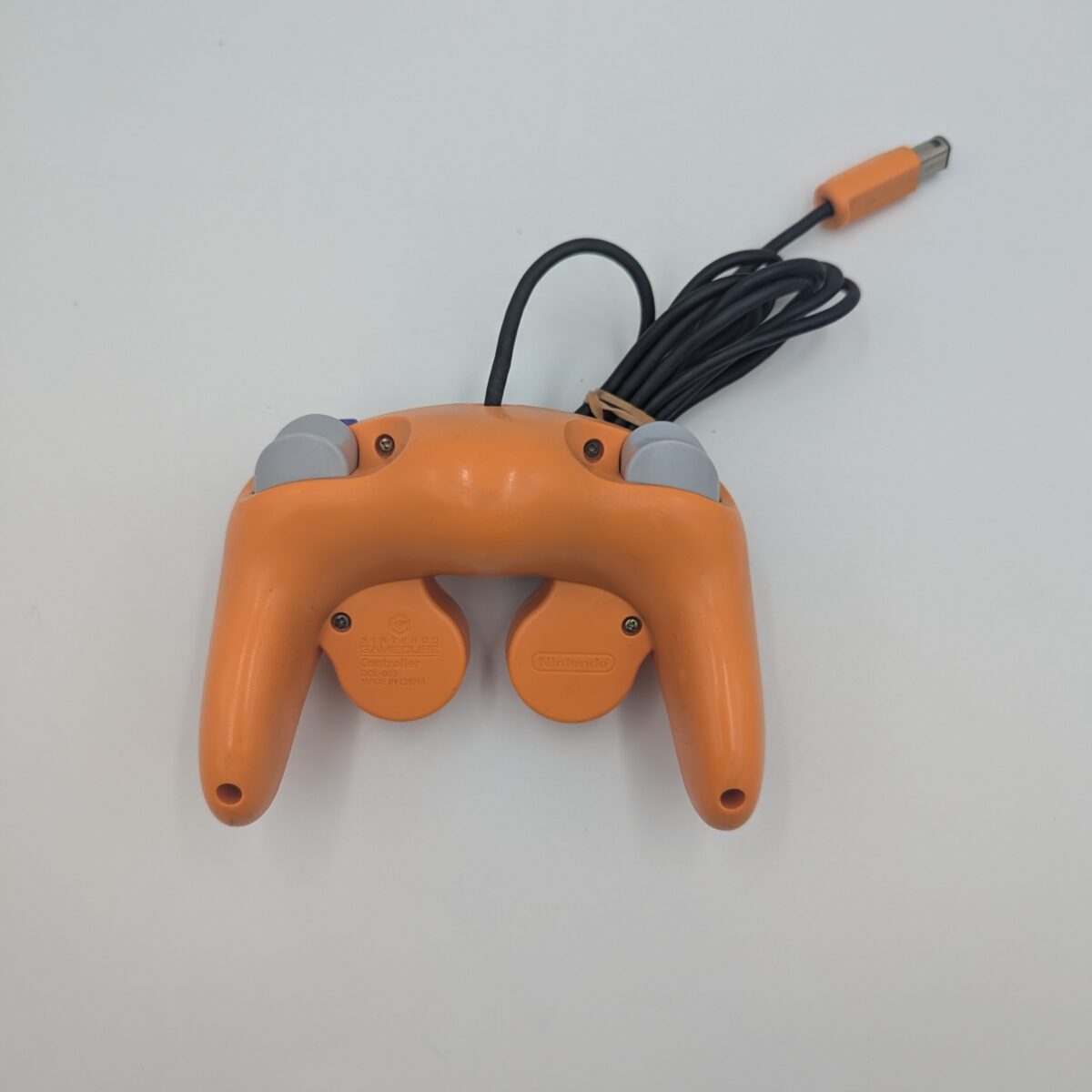 Orange Spice GameCube with PicoBoot and Matching Controller