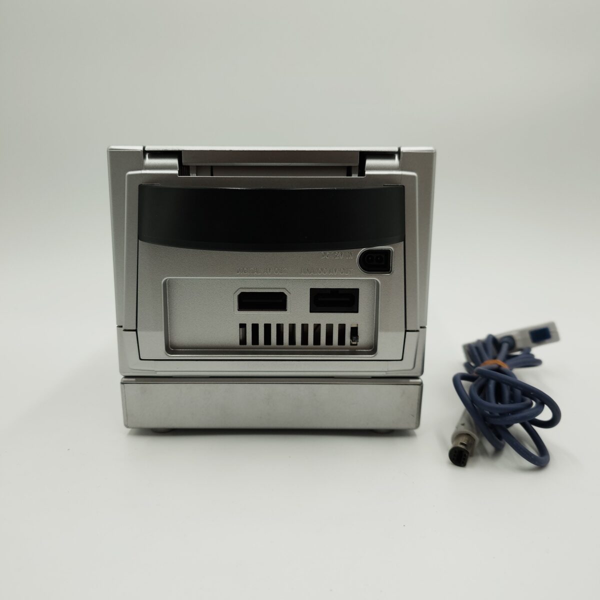 Refurbished PicoBoot Modded Platinum Nintendo GameCube (DOL-001) with Game Boy Player