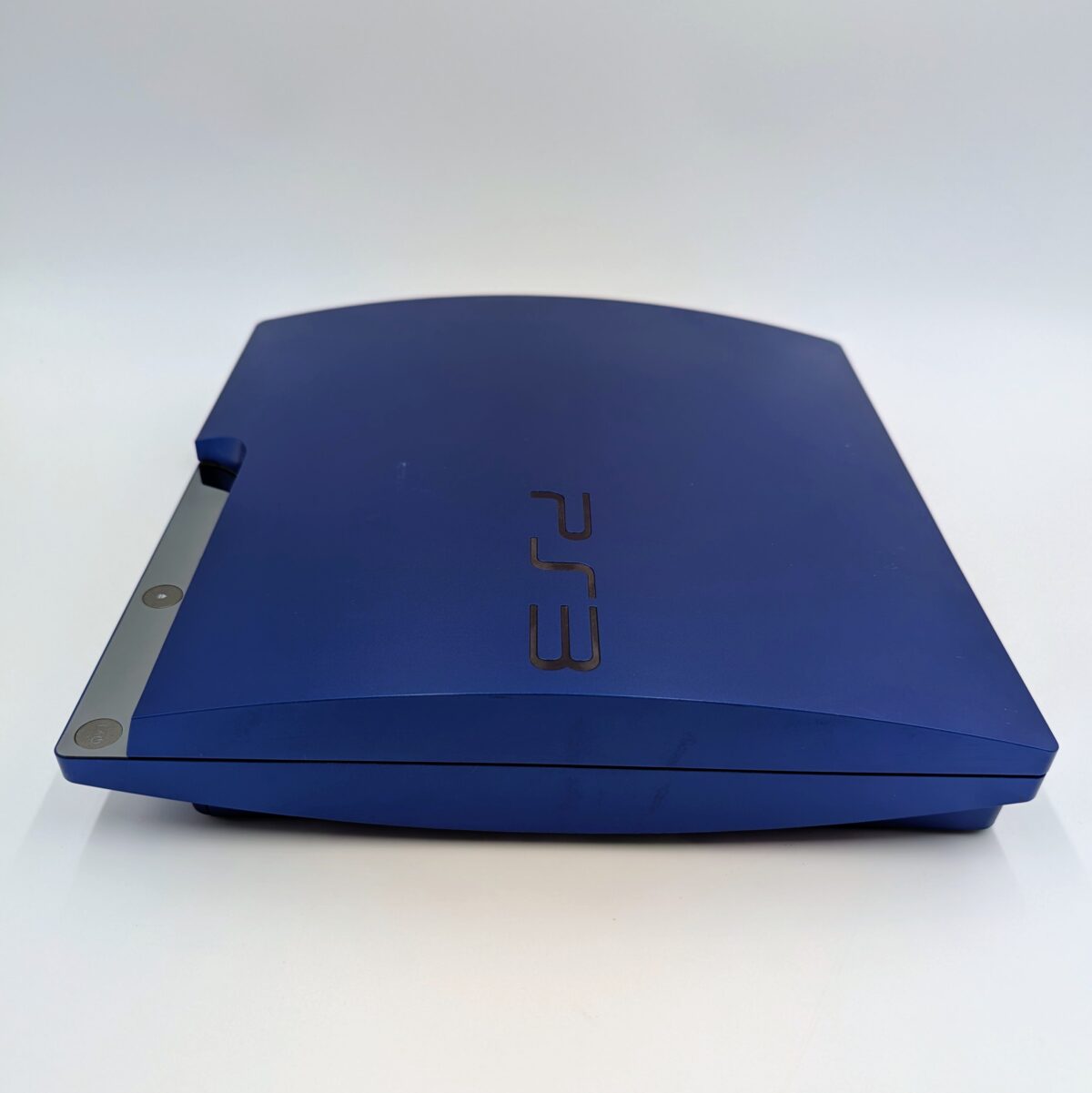 Refurbished Jailbroken PlayStation 3 Slim Titanium Blue Racing Pack. CECH-2500A GT