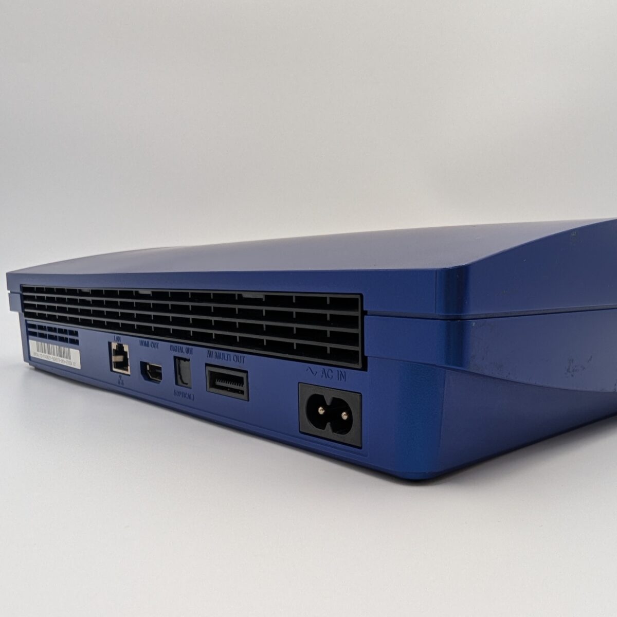 Refurbished Jailbroken PlayStation 3 Slim Titanium Blue Racing Pack. CECH-2500A GT