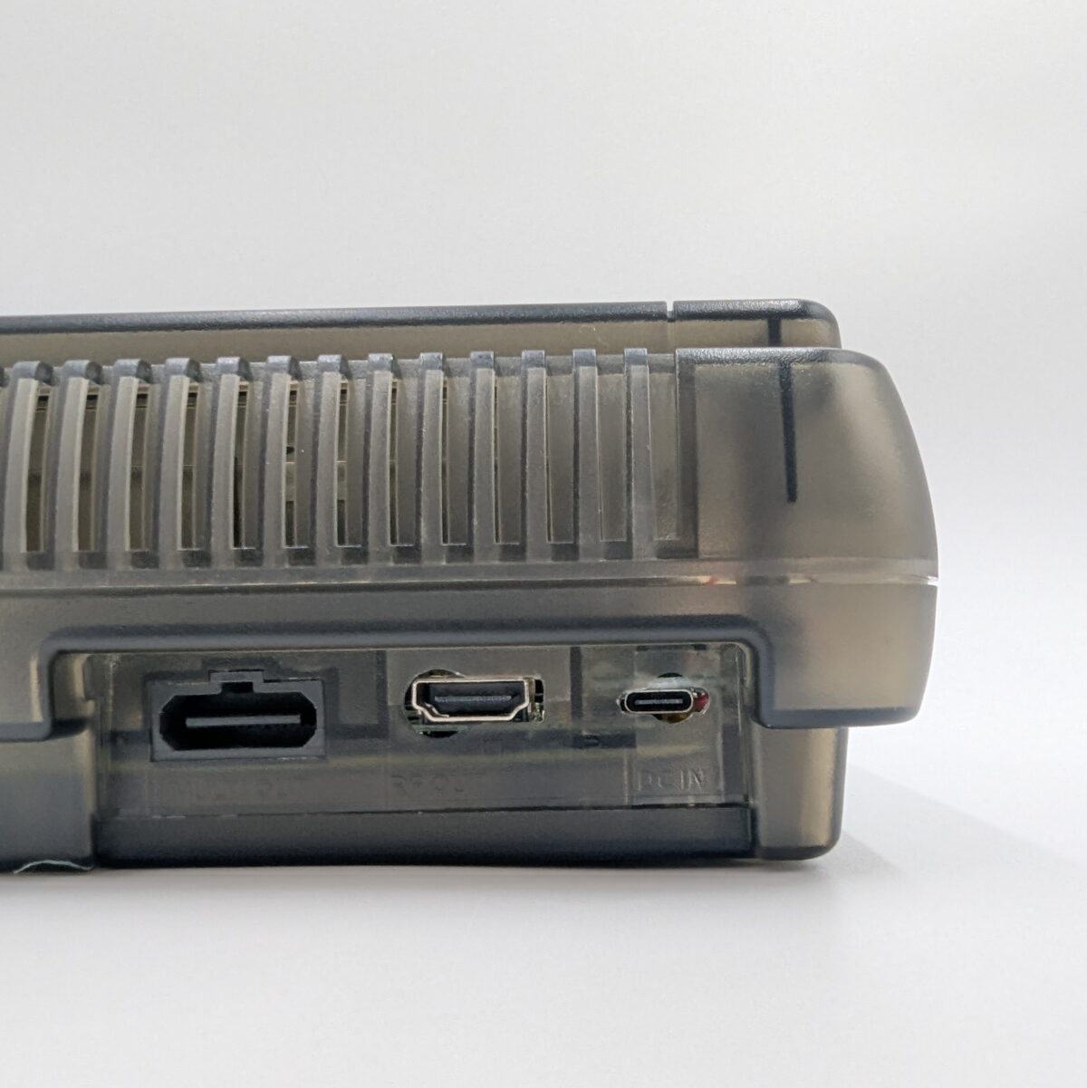 Refurbished Modded Super Famicom Console - USB-C Power, HDMI, Region-Free, Smoke Shell