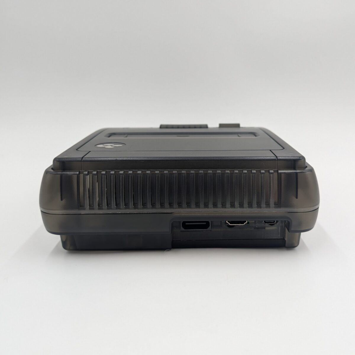 Refurbished Modded Super Famicom Console - USB-C Power, HDMI, Region-Free, Smoke Shell