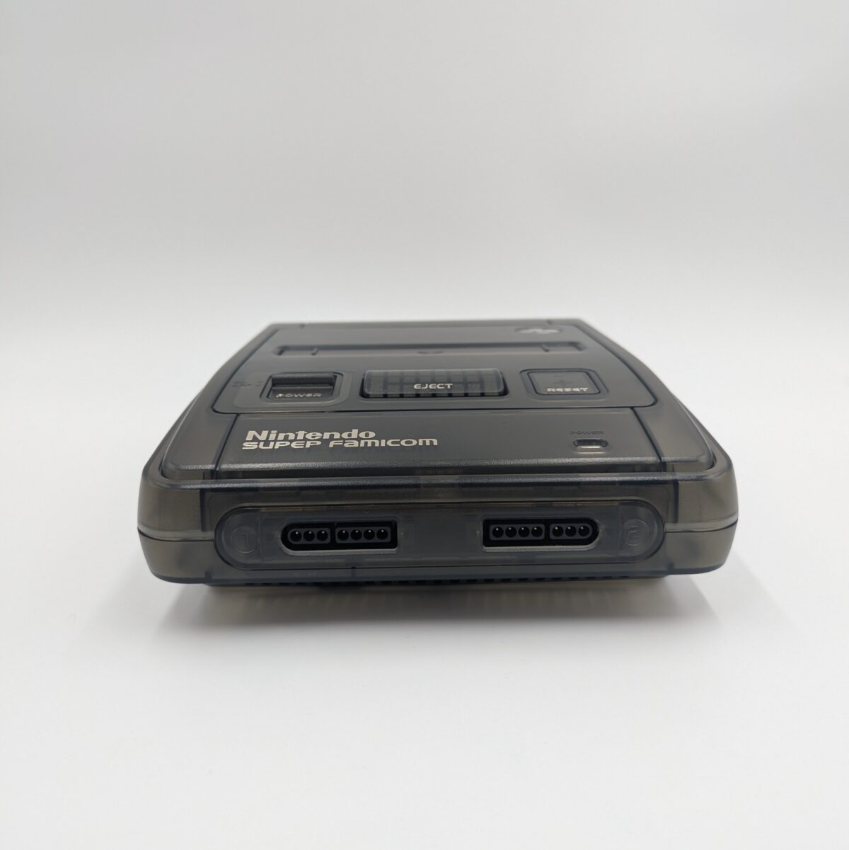 Refurbished Modded Super Famicom Console - USB-C Power, HDMI, Region-Free, Smoke Shell