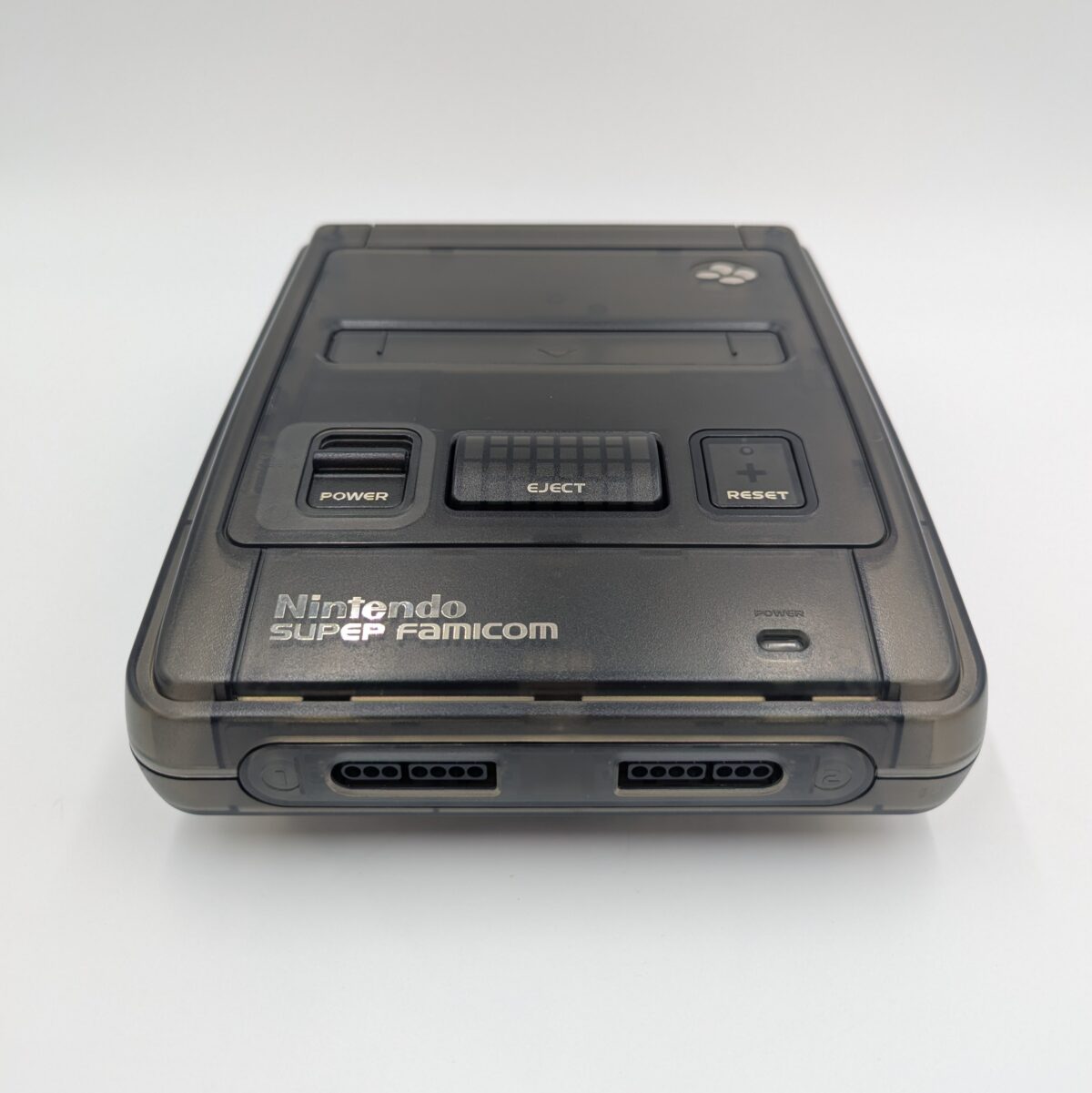 Refurbished Modded Super Famicom Console - USB-C Power, HDMI, Region-Free, Smoke Shell