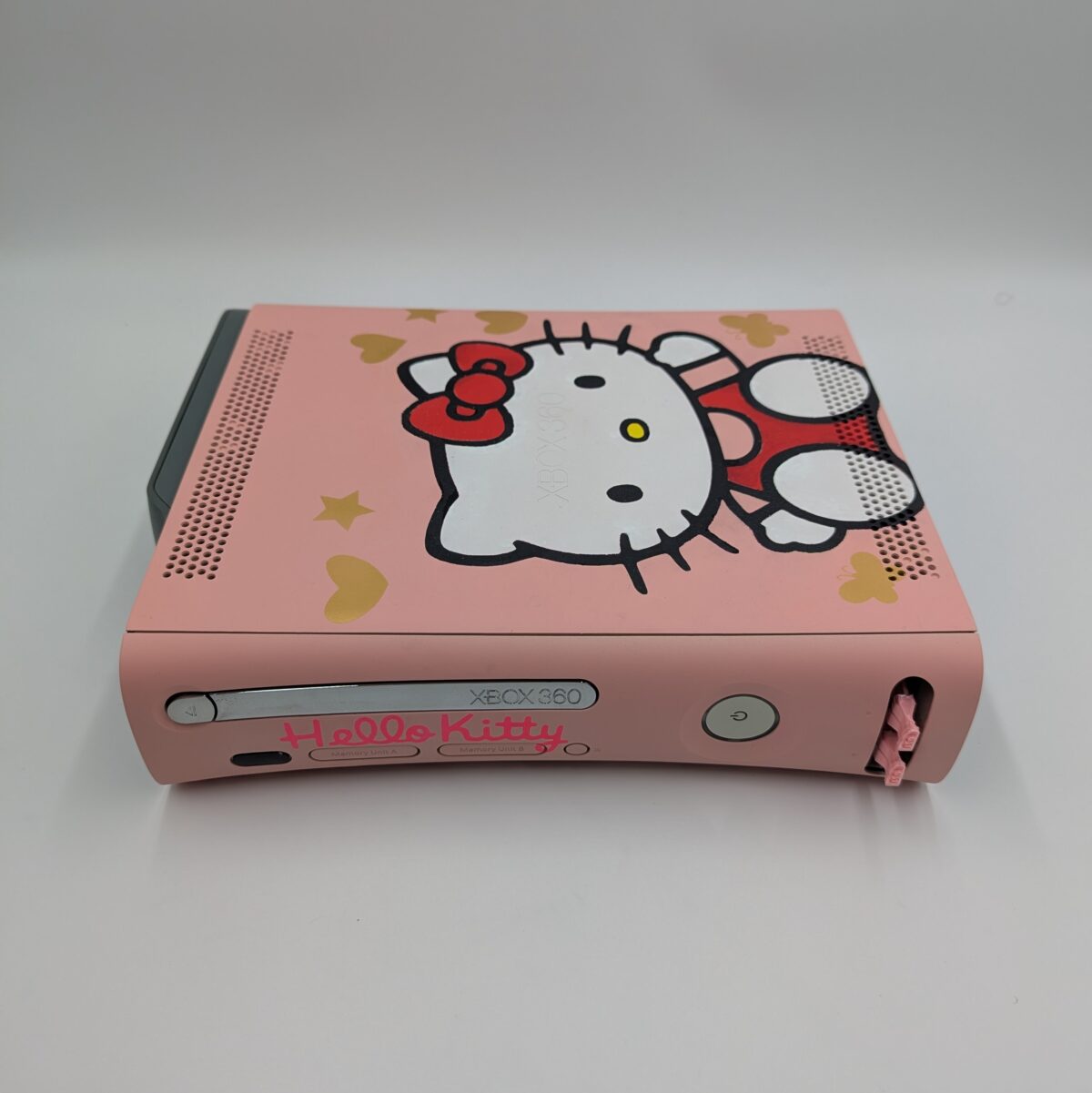 Refurbished RGH 1.2 Modded Xbox 360 Phat - Hello Kitty Edition