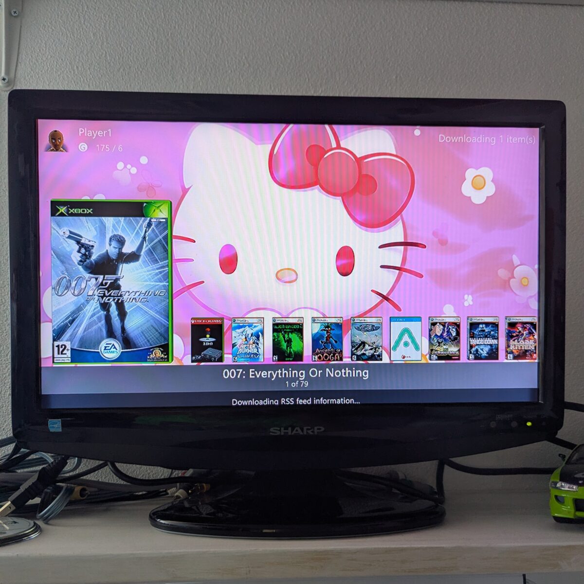 Refurbished RGH 1.2 Modded Xbox 360 Phat - Hello Kitty Edition