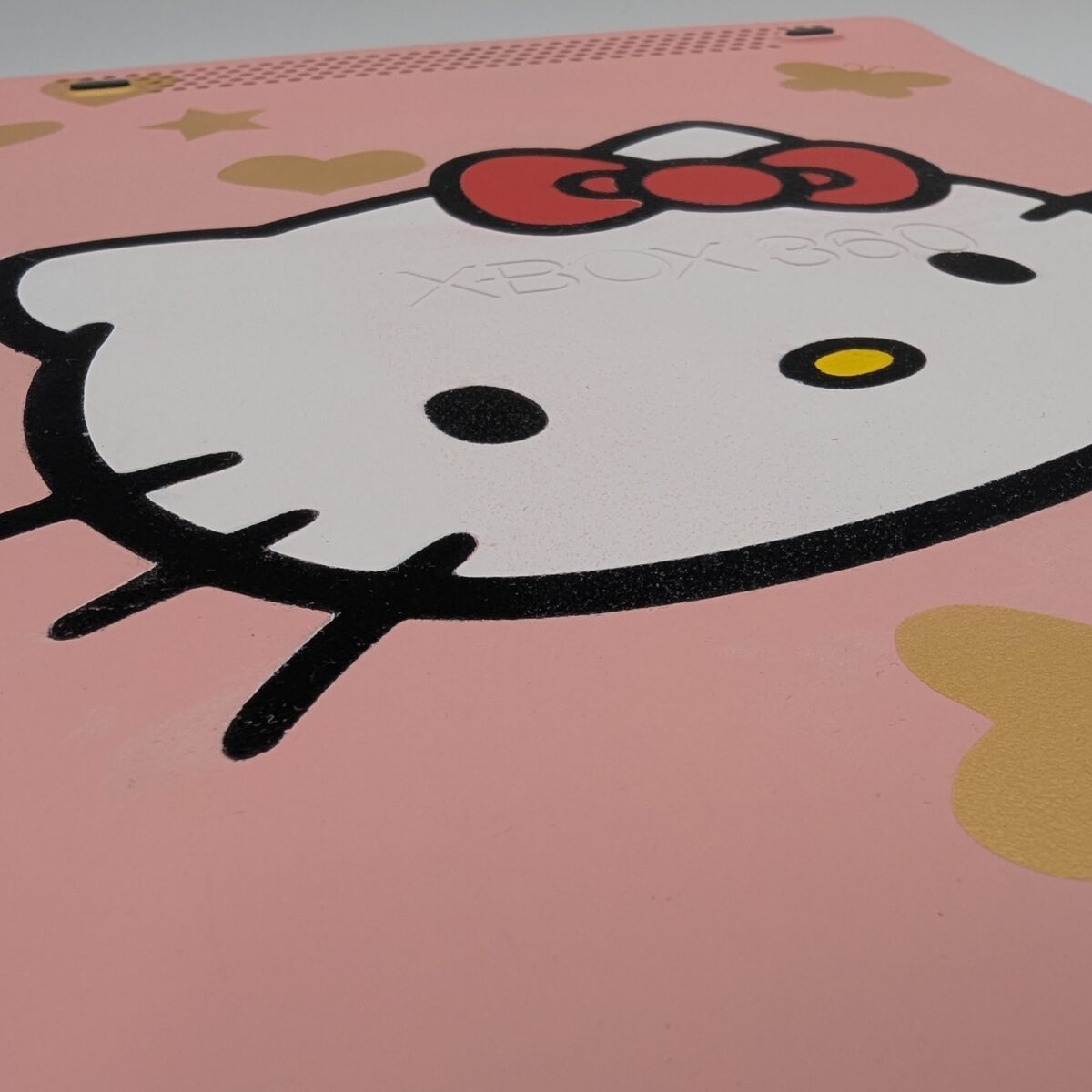 Refurbished RGH 1.2 Modded Xbox 360 Phat - Hello Kitty Edition