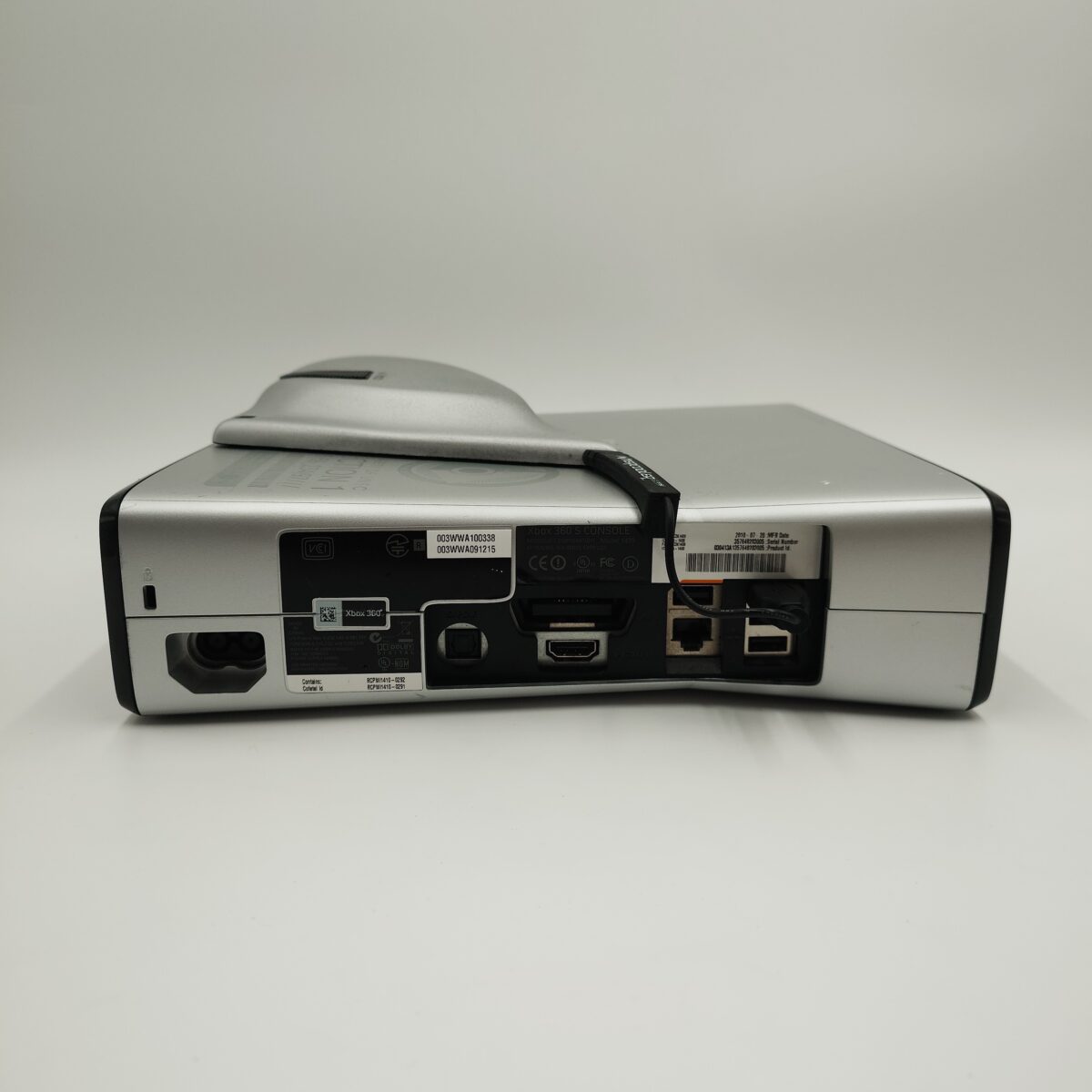 Refurbished RGH Xbox 360 Slim - Halo Reach Edition, Tri-Color Ring Lights + Silver Nyko Cooling Upgrade